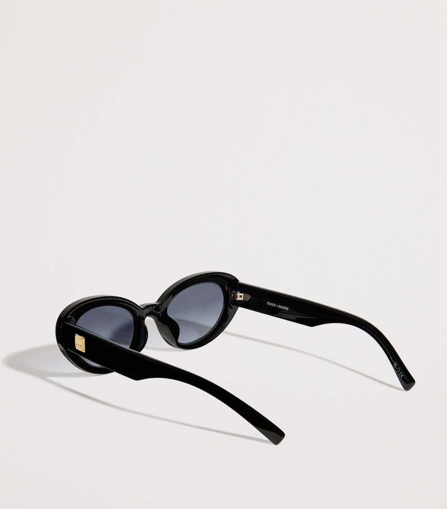 Acetate Tootsie Sunglasses BLACK Image 3