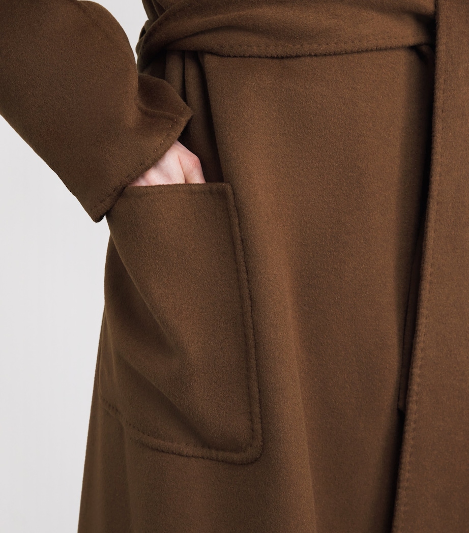 Cashmere Garbo Coat SABLE Image 6