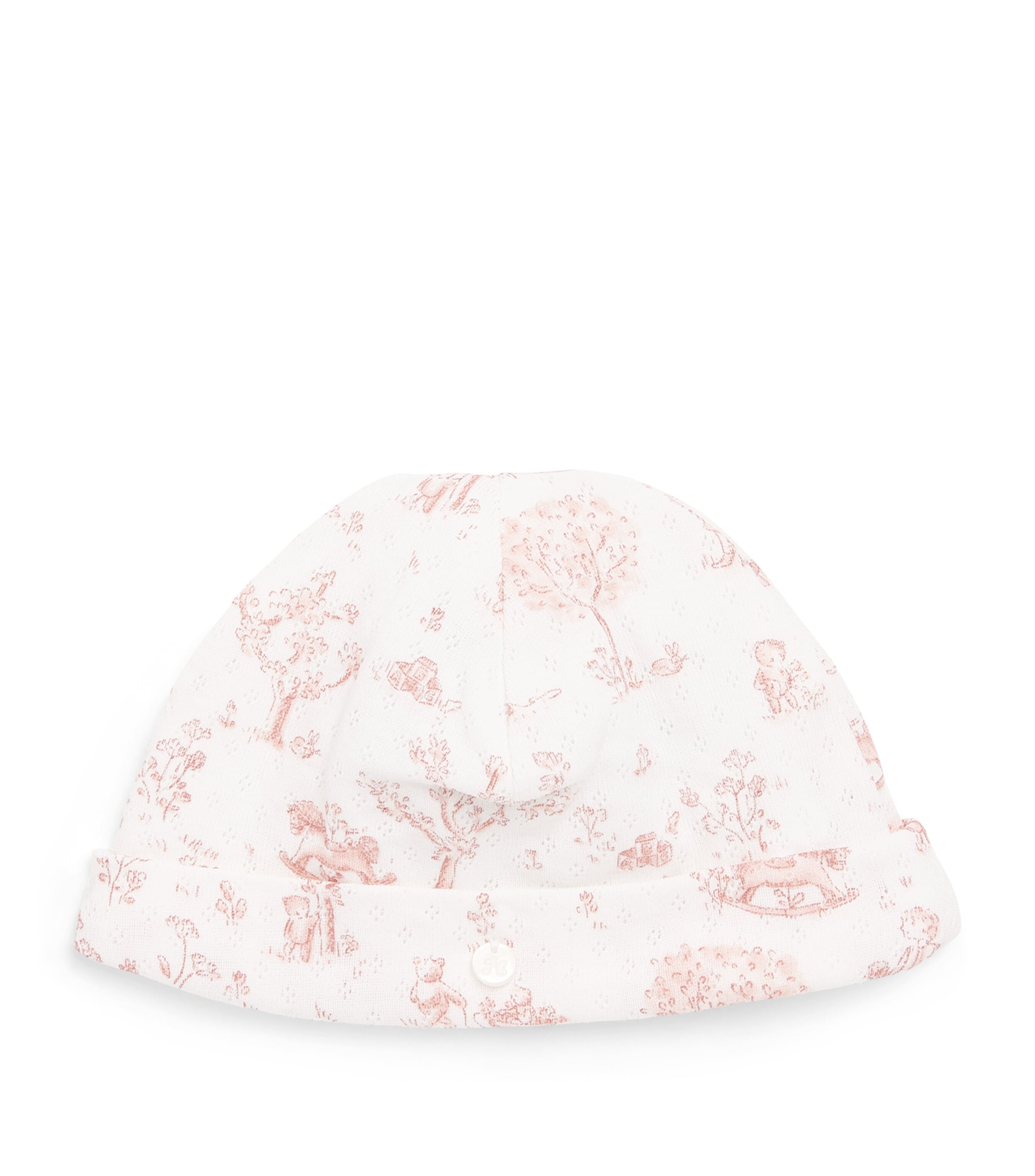 Cotton Printed Beanie 30ROSÉE Image 2