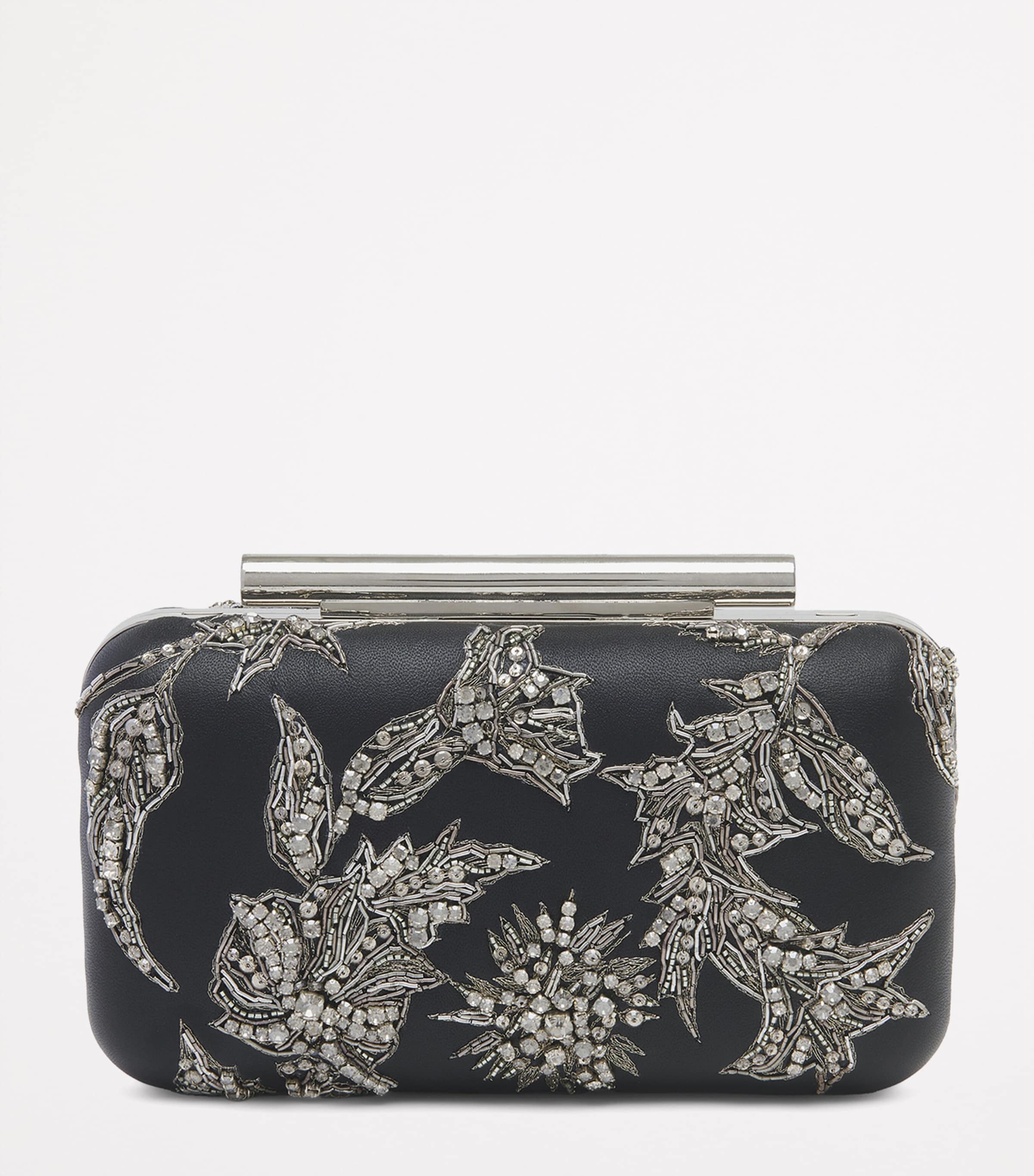 Embellished T-Bar Box Clutch Bag 8490 Image 2