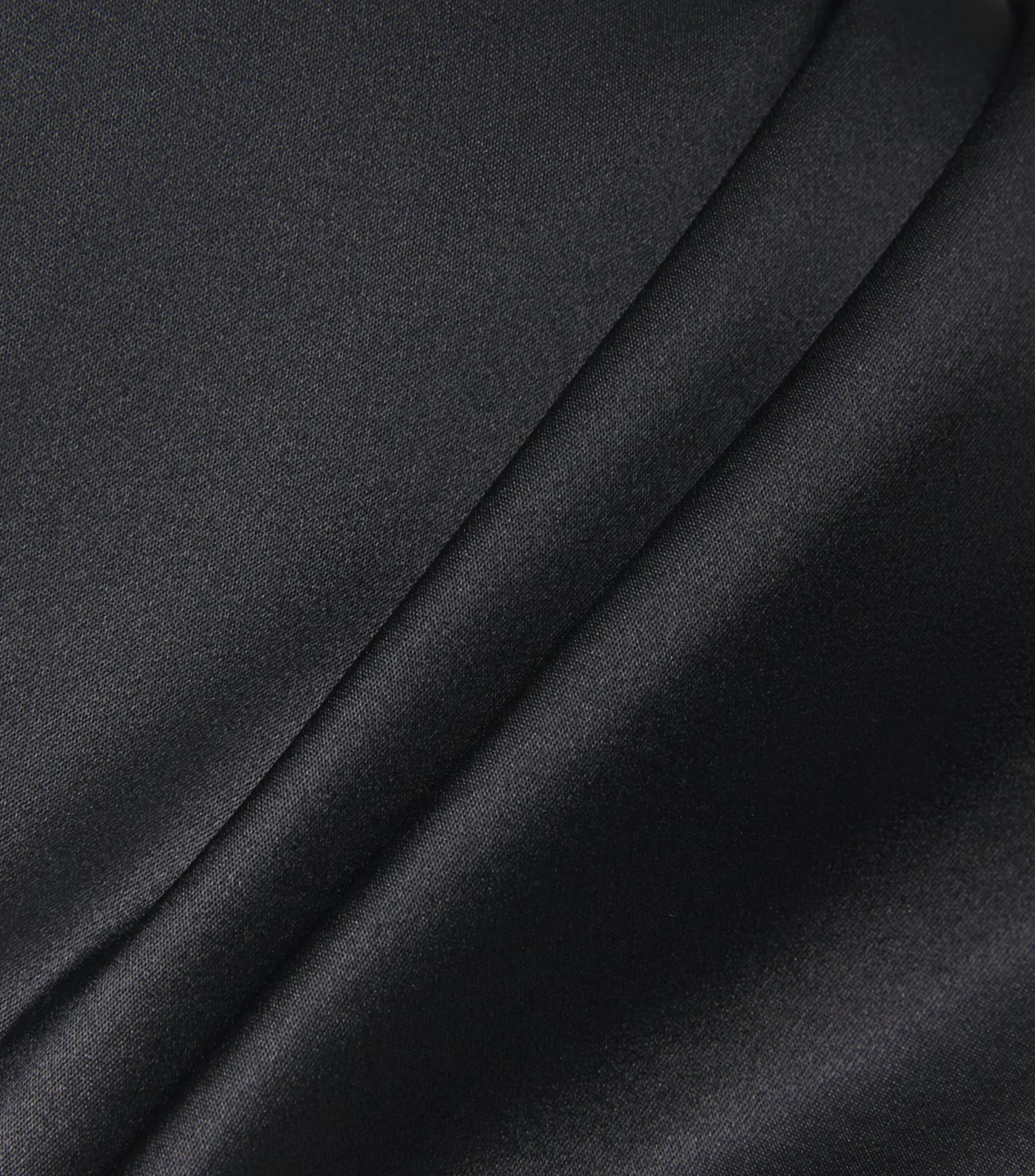 Silk-Blend Phare Maxi Dress BLACK Image 5