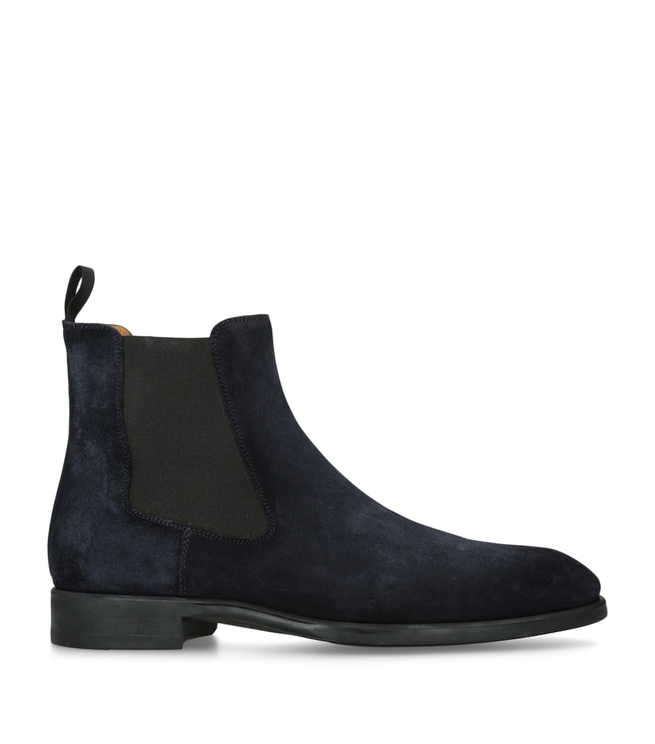 Suede Madison Chelsea Boots NAVY Image 1