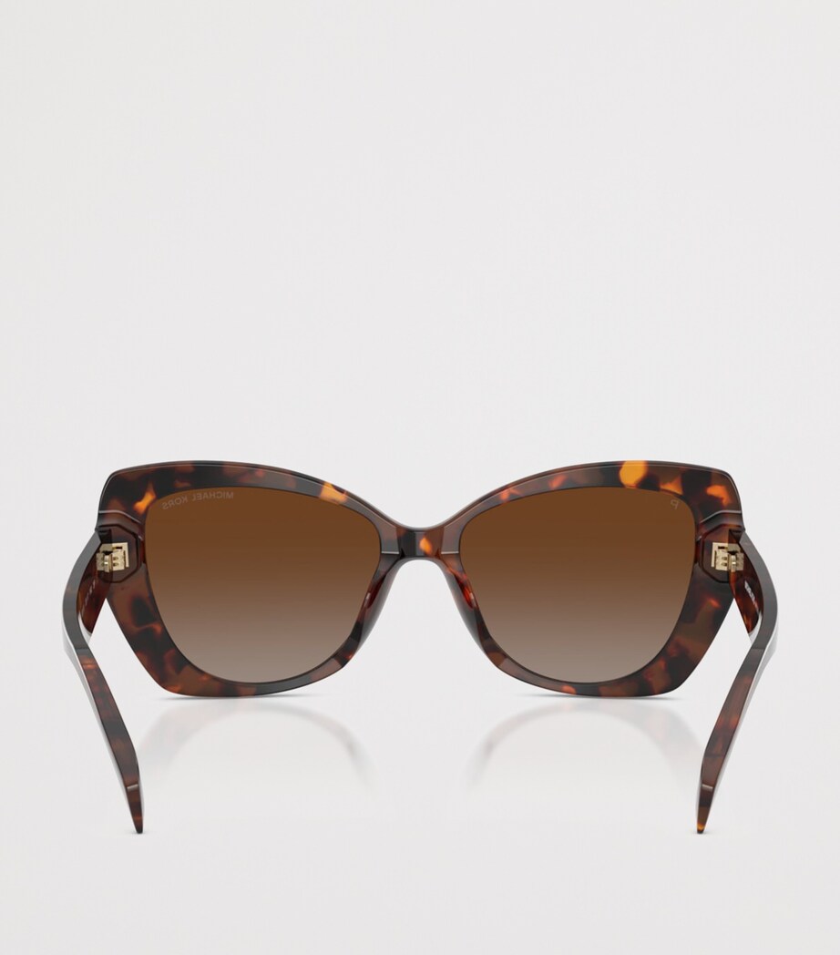 Michael Kors Atlanta Butterfly Sunglasses Brown Image 4