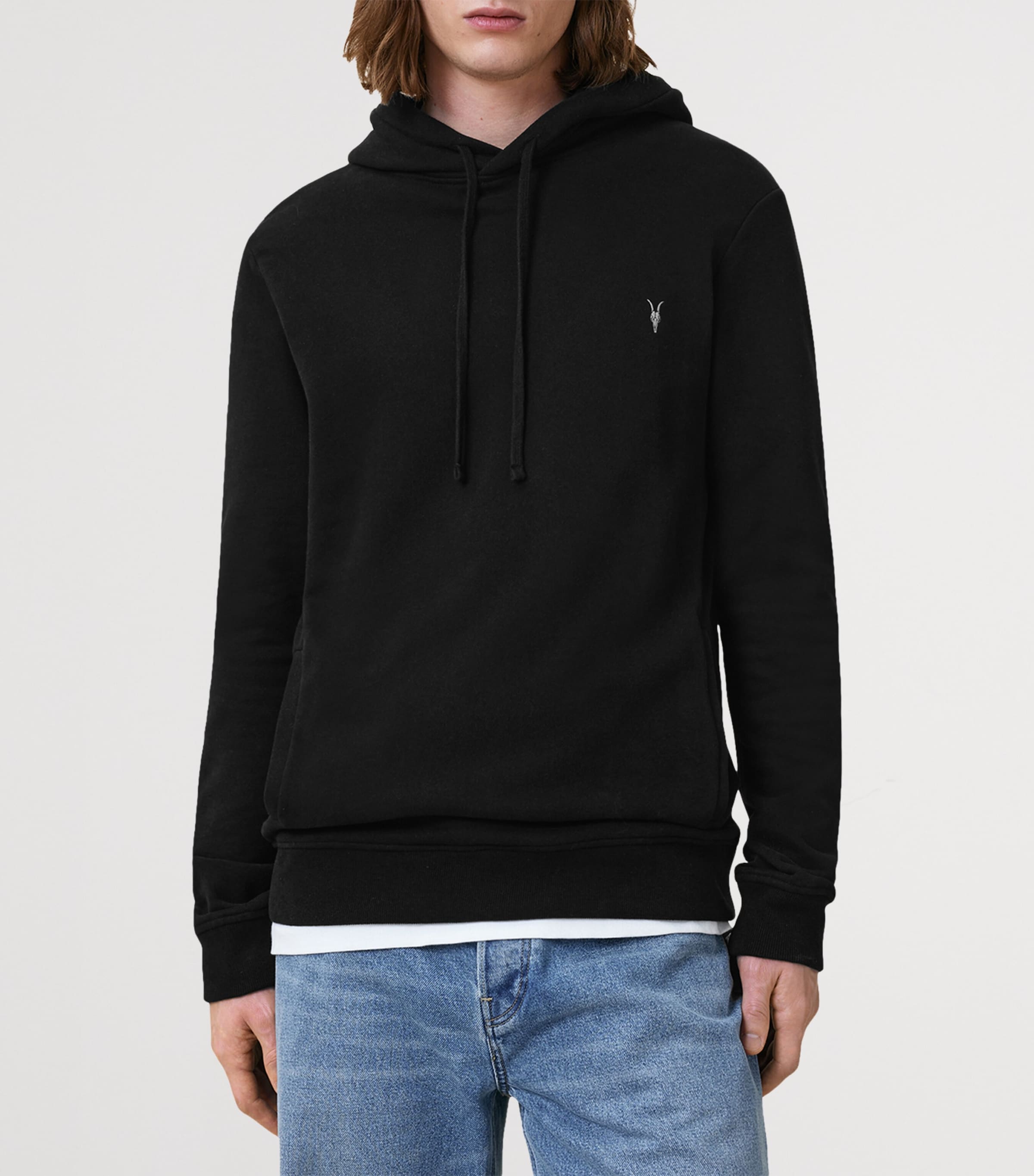 Organic Cotton Raven Oth Hoodie BLACK Image 4