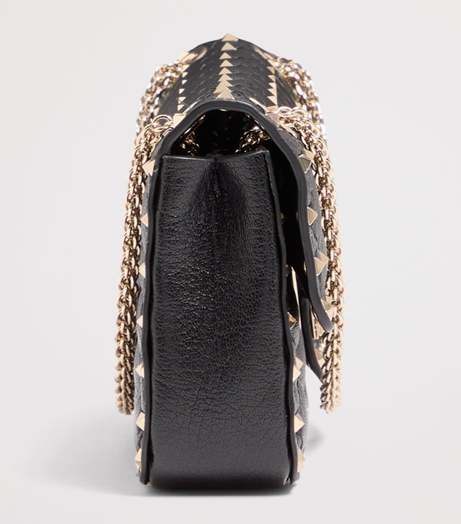 Valentino Garavani Medium Leather Rockstud Spike Shoulder Bag Image 3