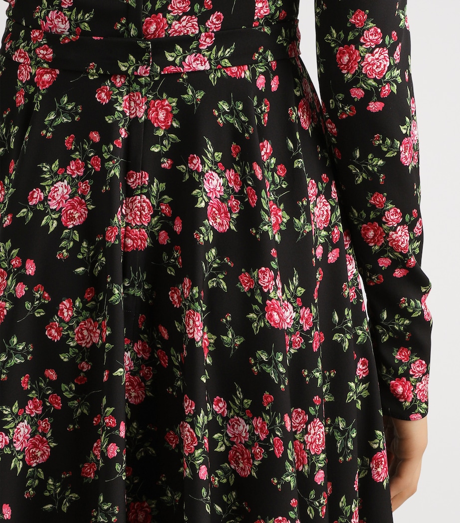 Stretch-Silk Floral Maxi Dress HN5XP-MAZZ Image 5