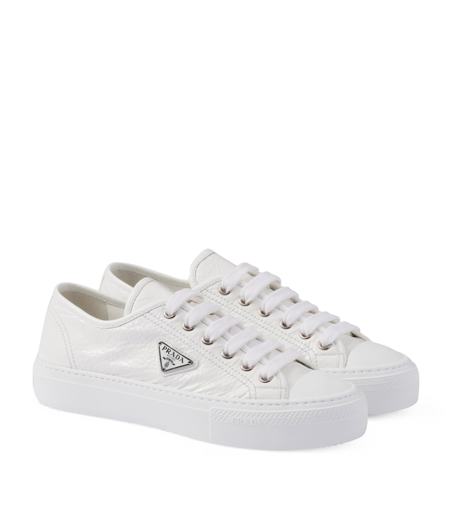 Prada Leather Naplak Sneakers Image 1