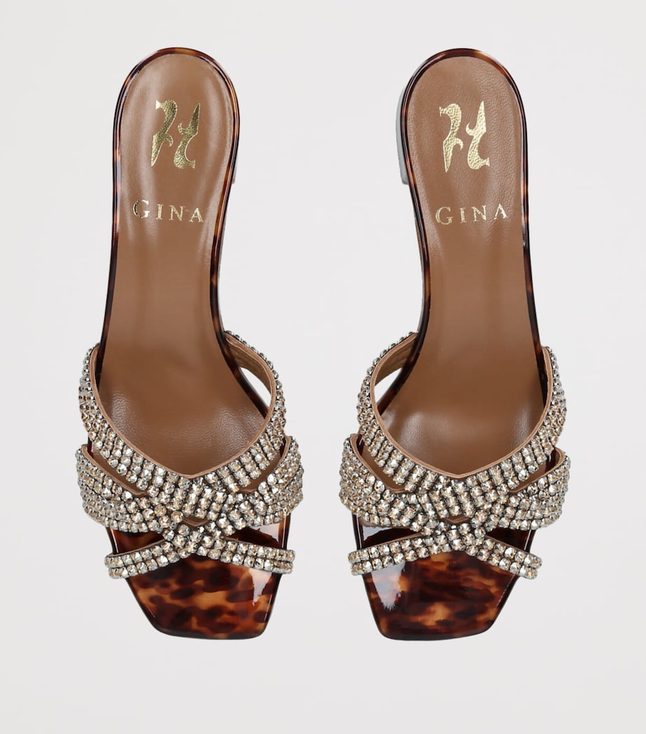 Patent Leather Cornelia Mules 35 BRONZE COM Image 4