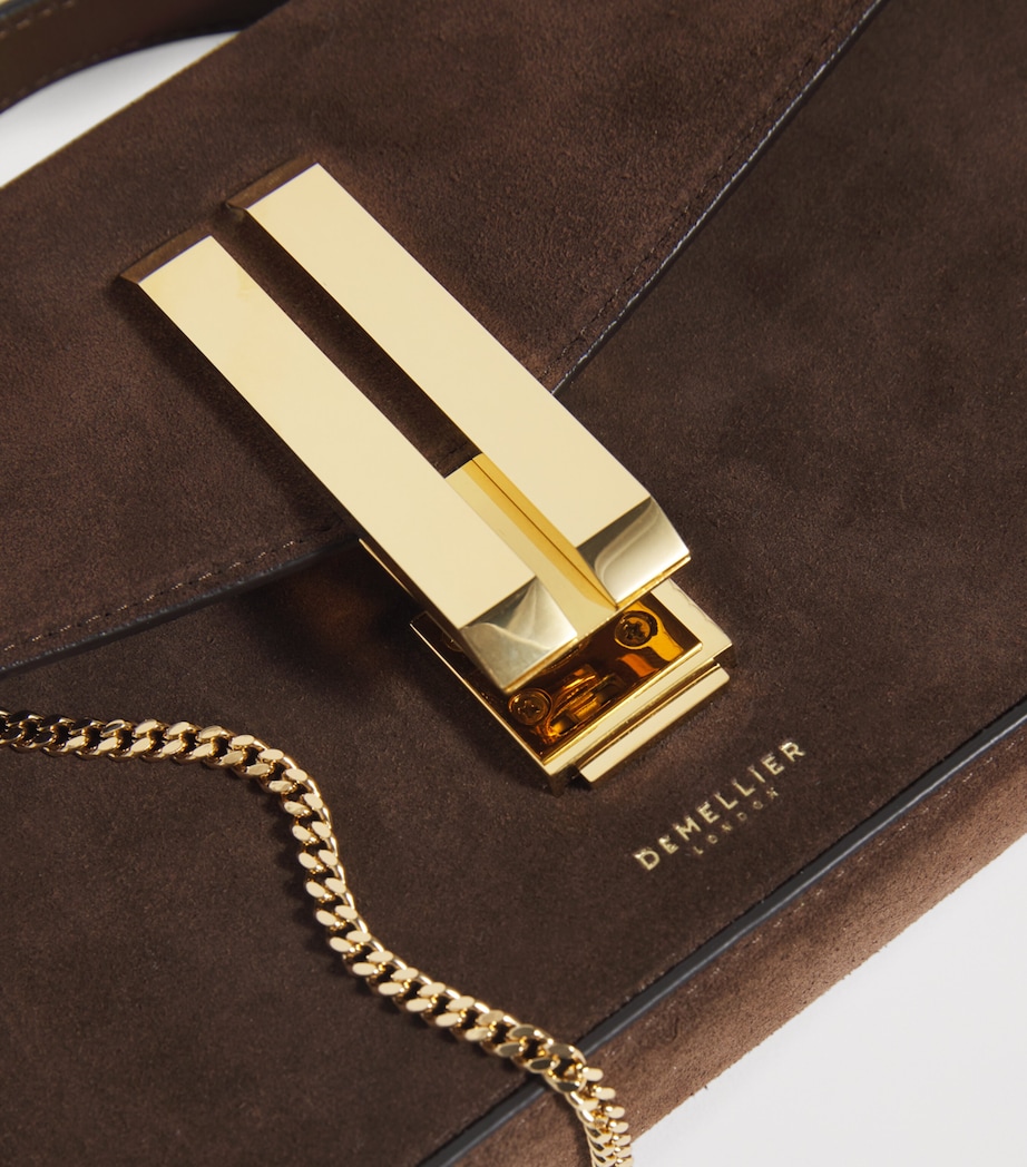 Suede Vancouver Clutch Bag MOCHA Image 7