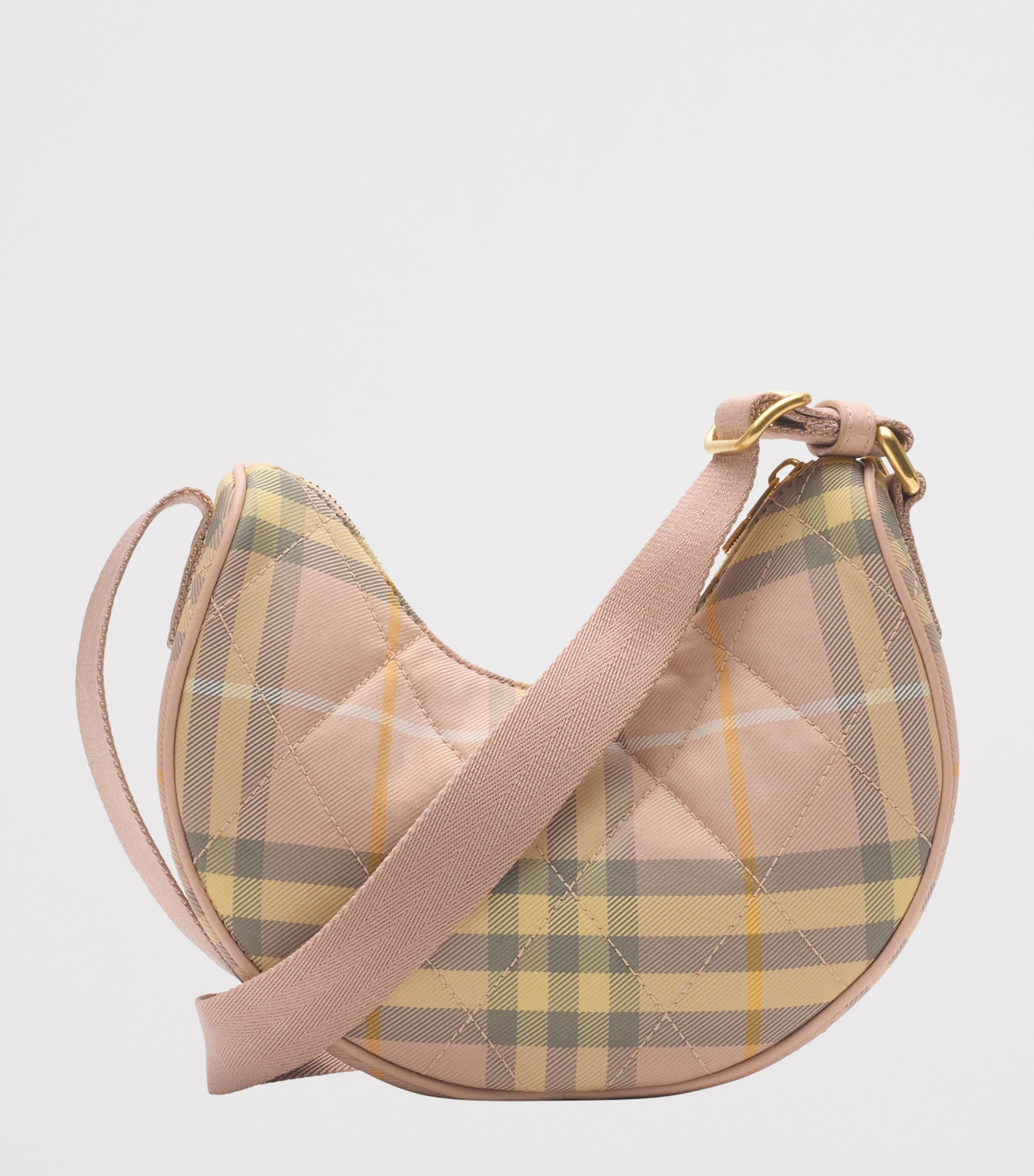 Check Horseshoe Cross-Body Bag TEACUP Image 6