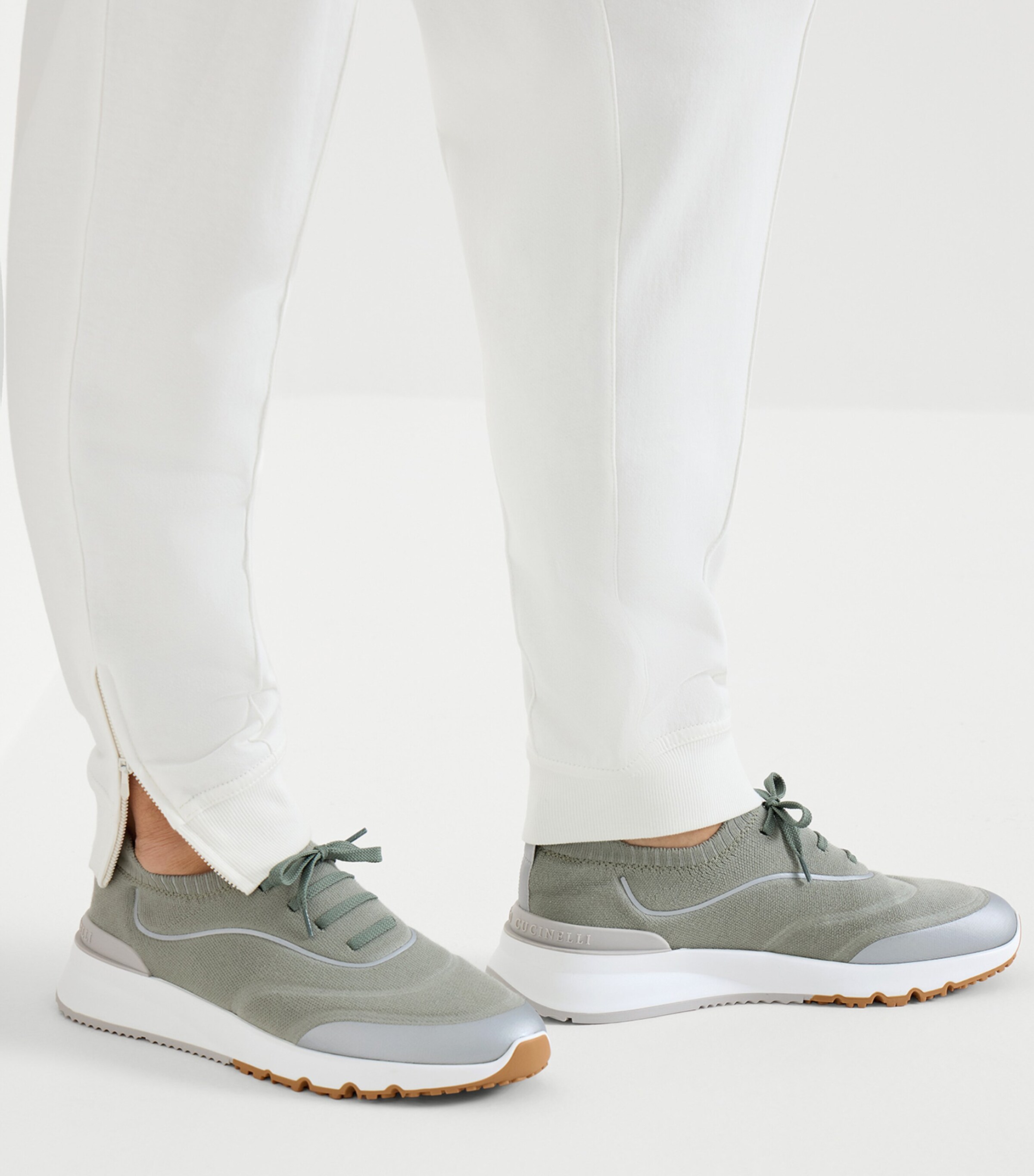 Brunello Cucinelli Technical Cotton Sneakers Image 4