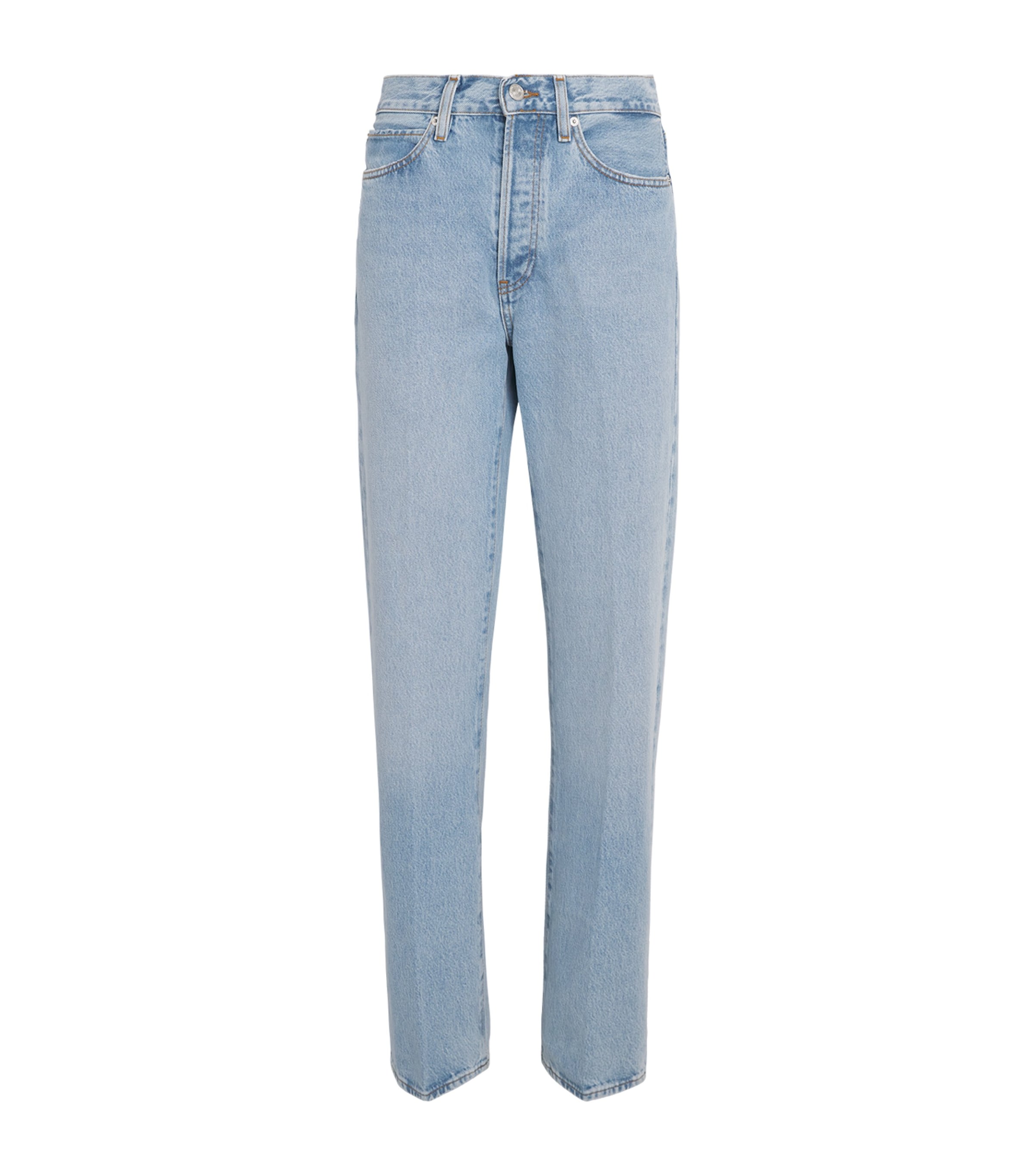 Frame The Vertical Straight Jeans In Blue