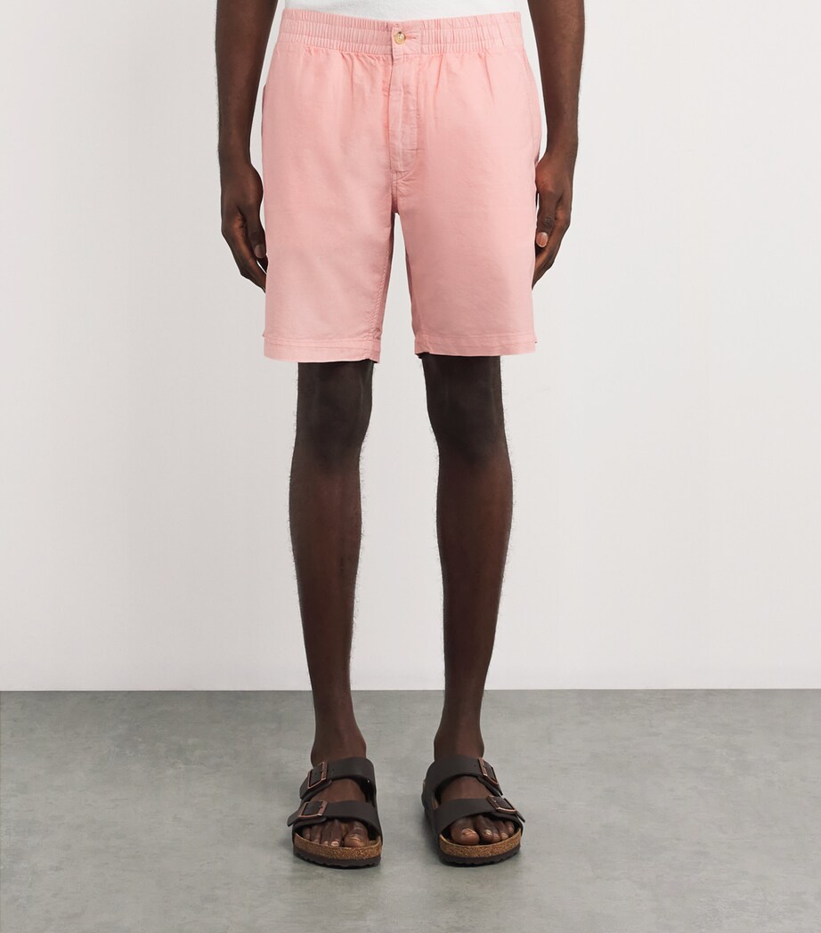 Cotton Mineral-Dyed Prepster Shorts PINK Image 3