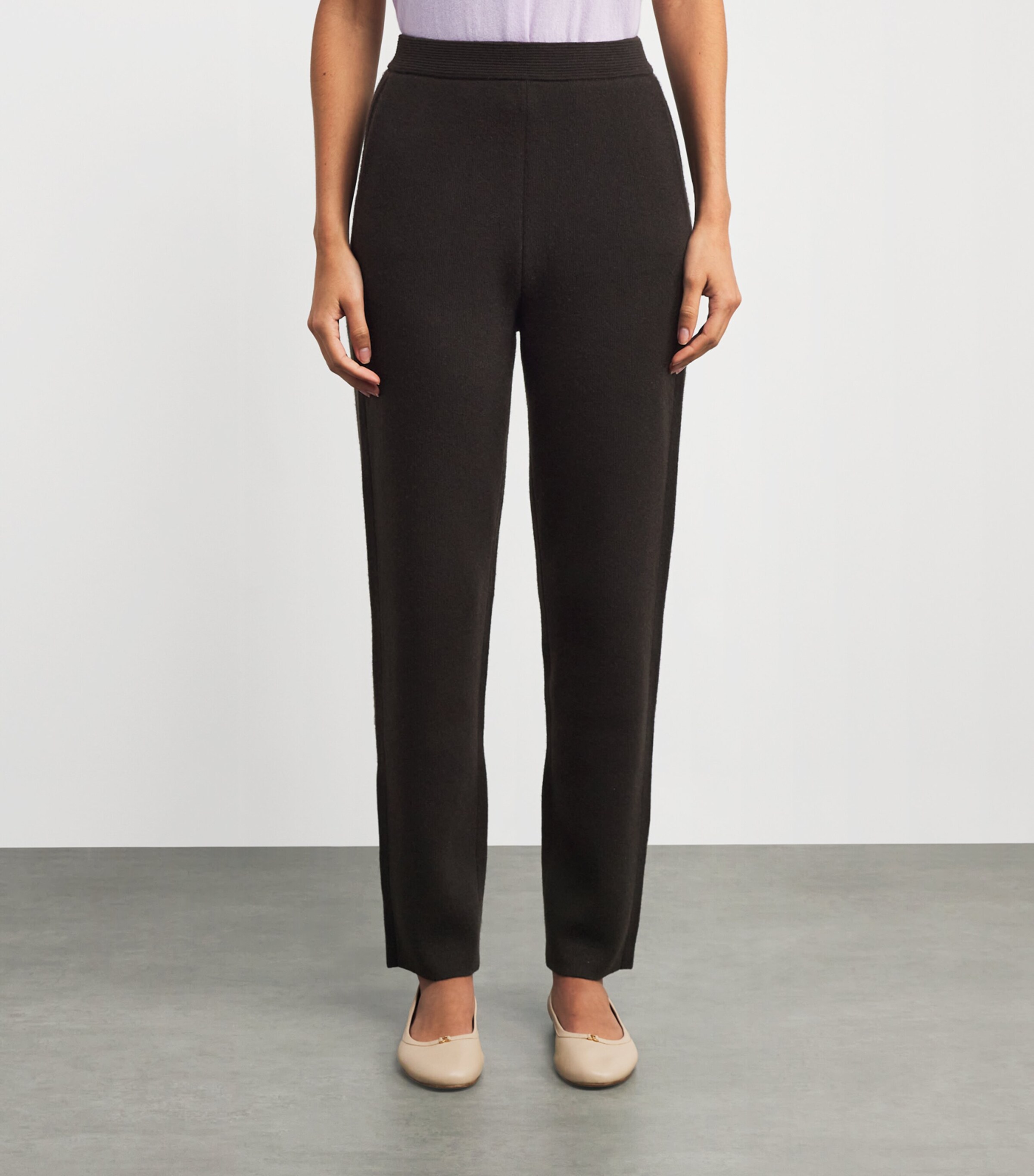 arch 4 Womens Cashmere Holborn Trousers Brown Wood Image 3