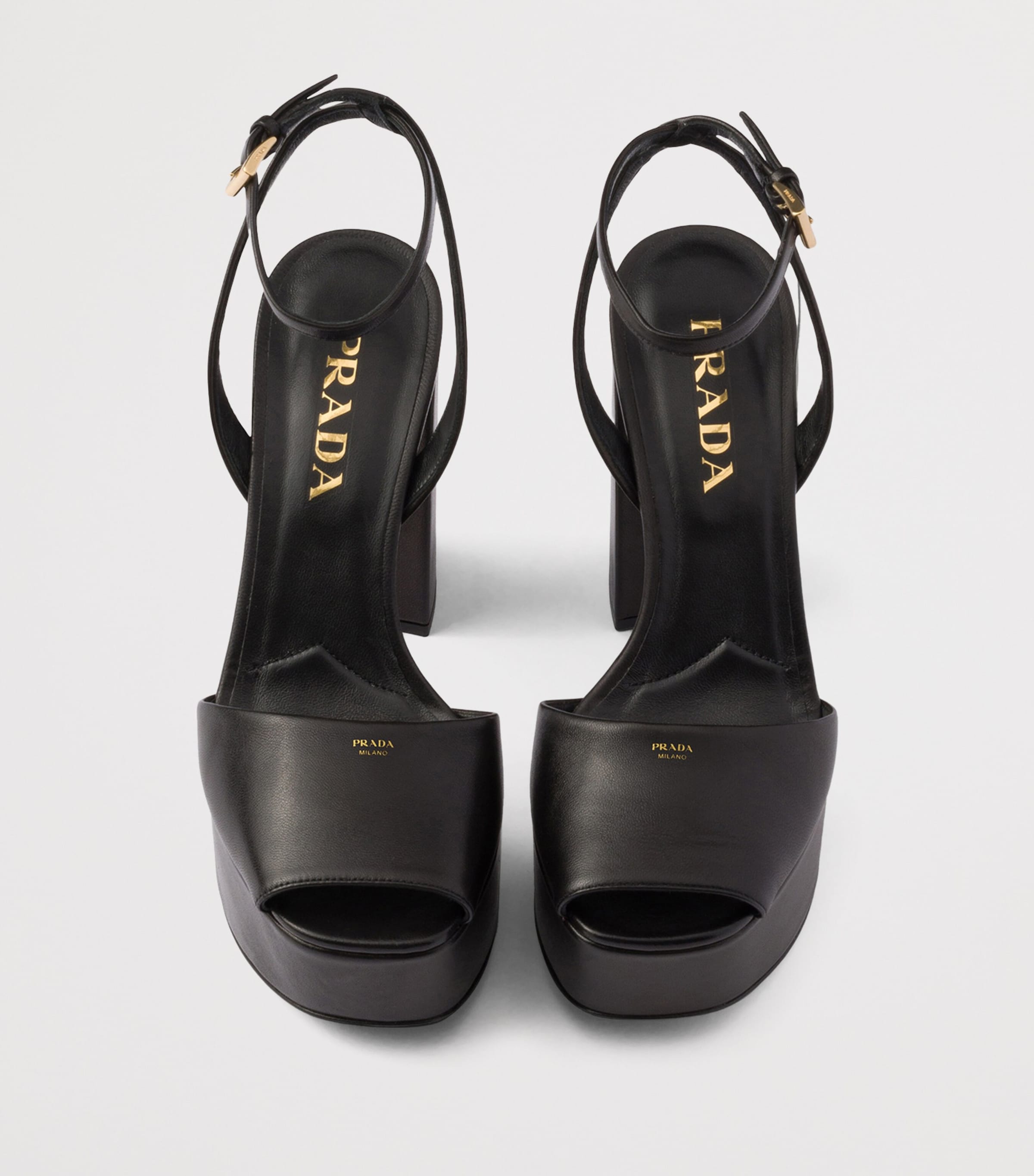 Nappa Leather Platform Sandals 115 F0002 Image 3