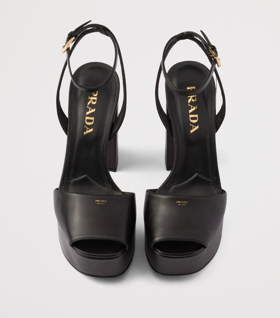 Nappa Leather Platform Sandals 115 F0002 Image 3