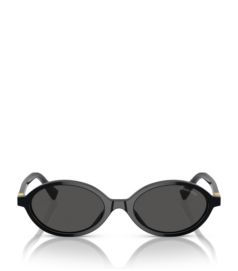 Acetate Oval Sunglasses 1AB5S0 Image 1