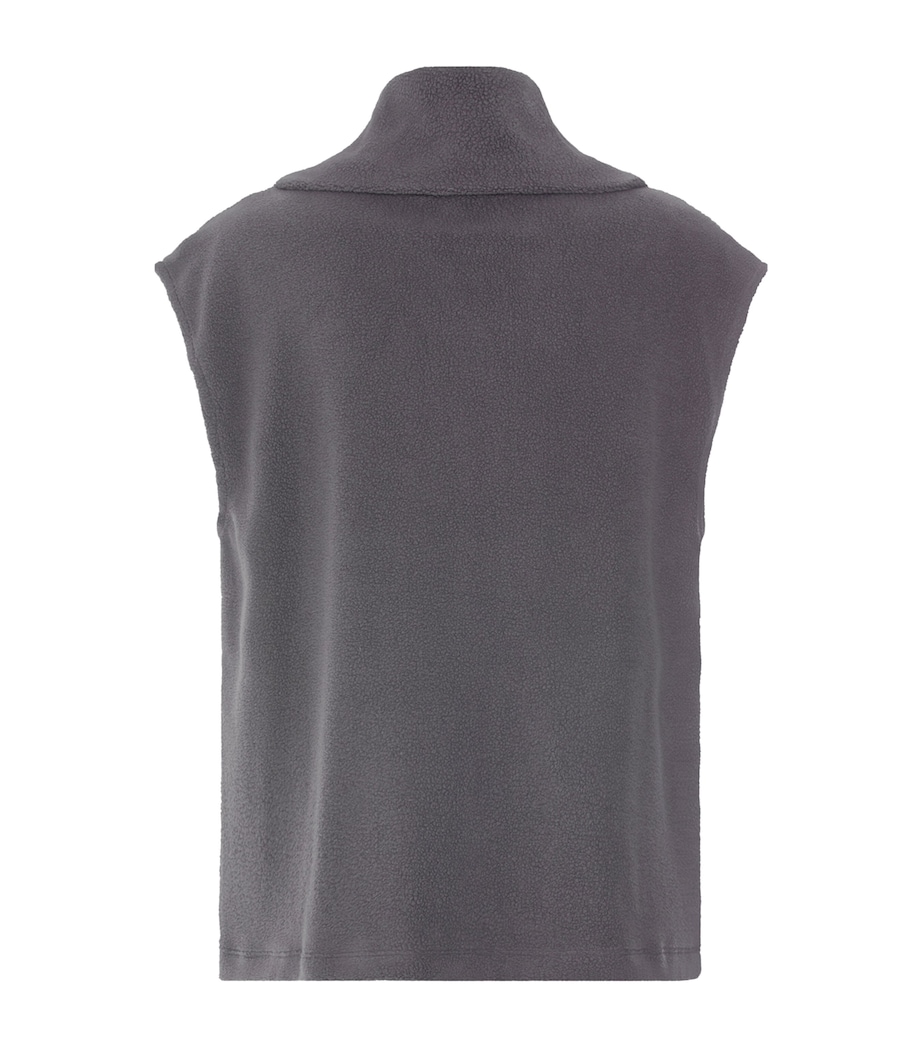 Hanro Womens Fleece Gilet Boulevard Image 3