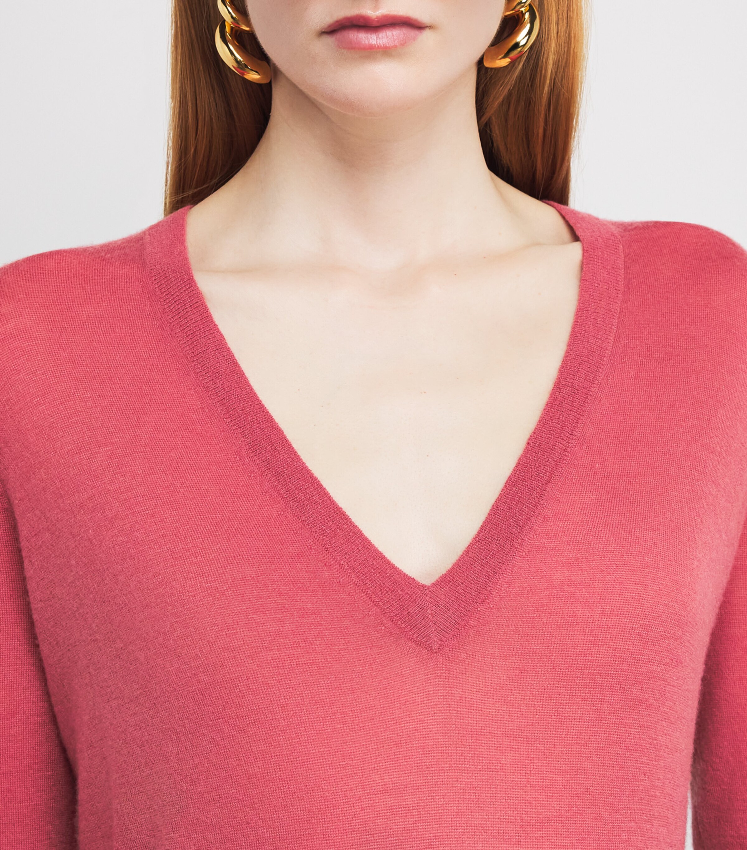 Cashmere V-Neck Sweater MULBERRY Image 6