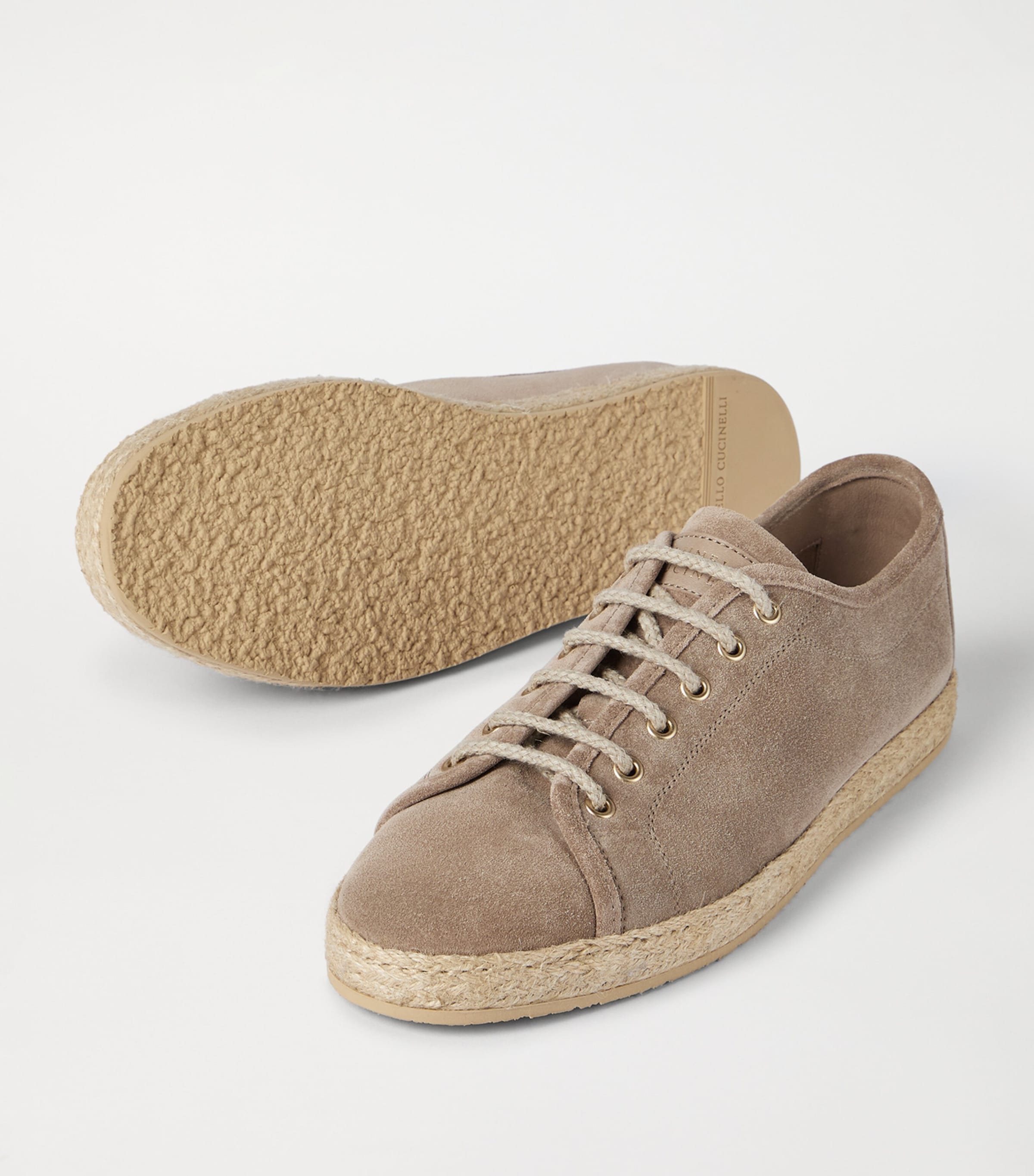 Brunello Cucinelli Reversed Calfskin Sneakers Image 6