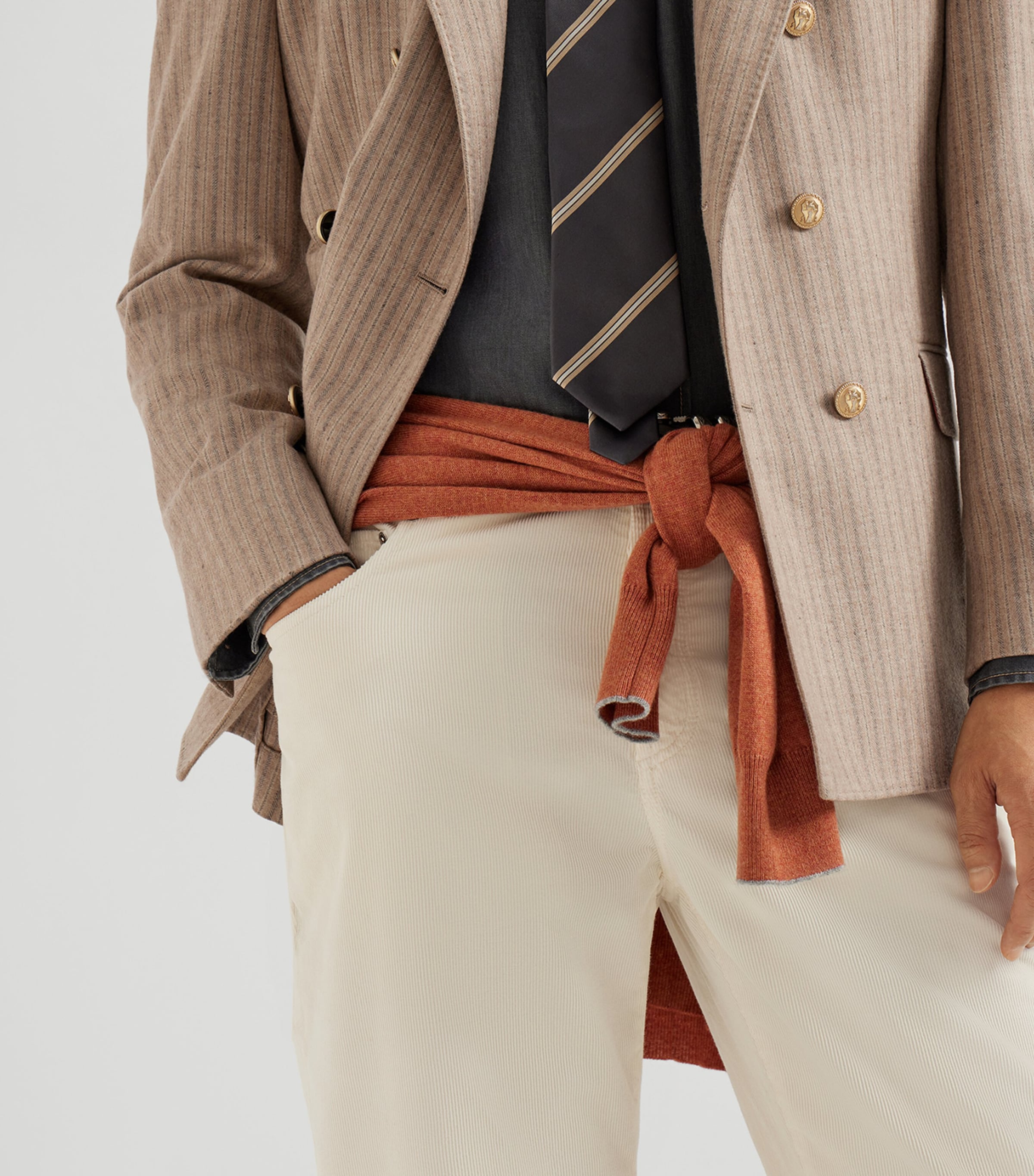 Corduroy Trousers C5797 Image 5