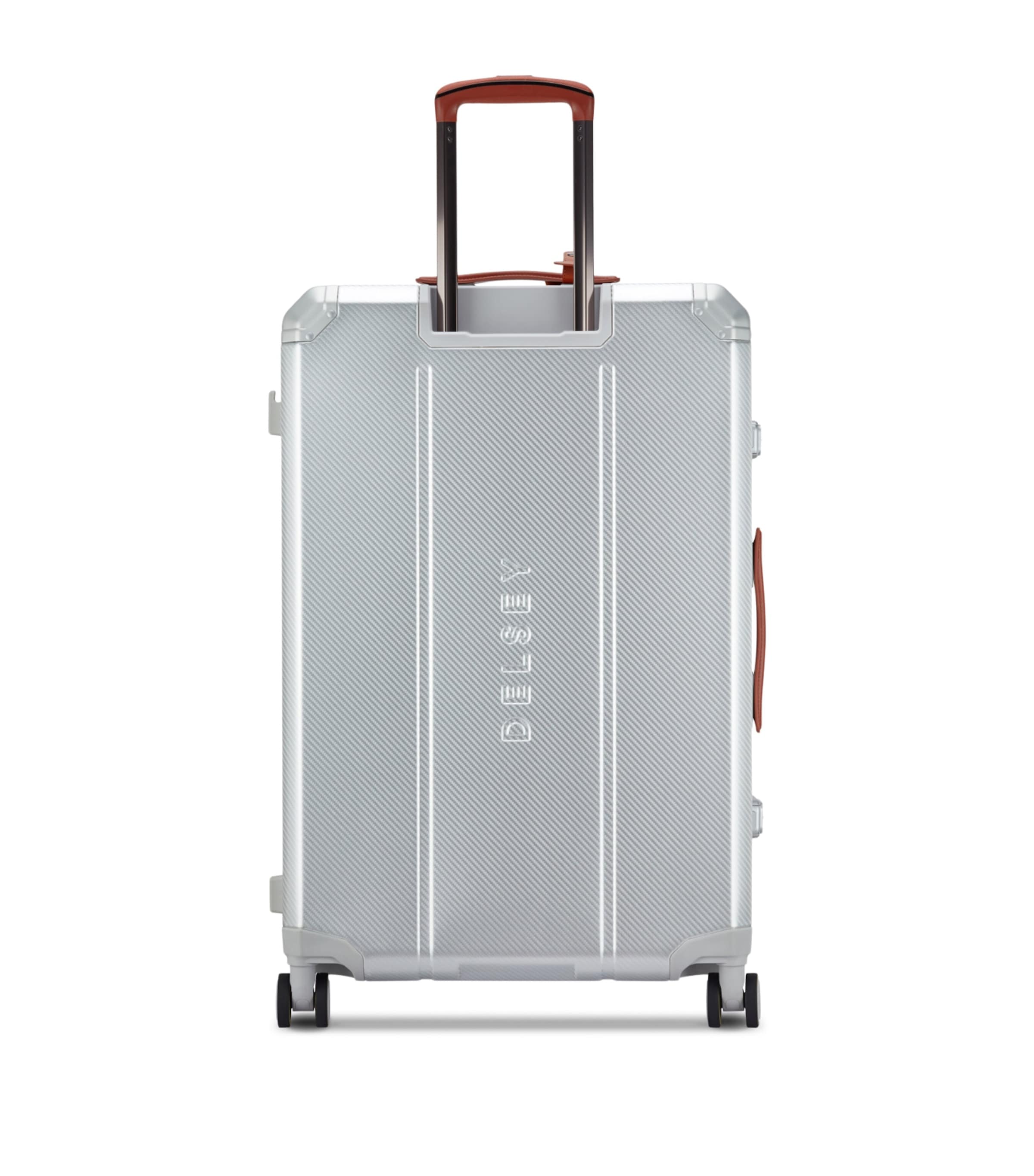 Delsey Hardside Check-In Suitcase (76cm) Silver Image 5
