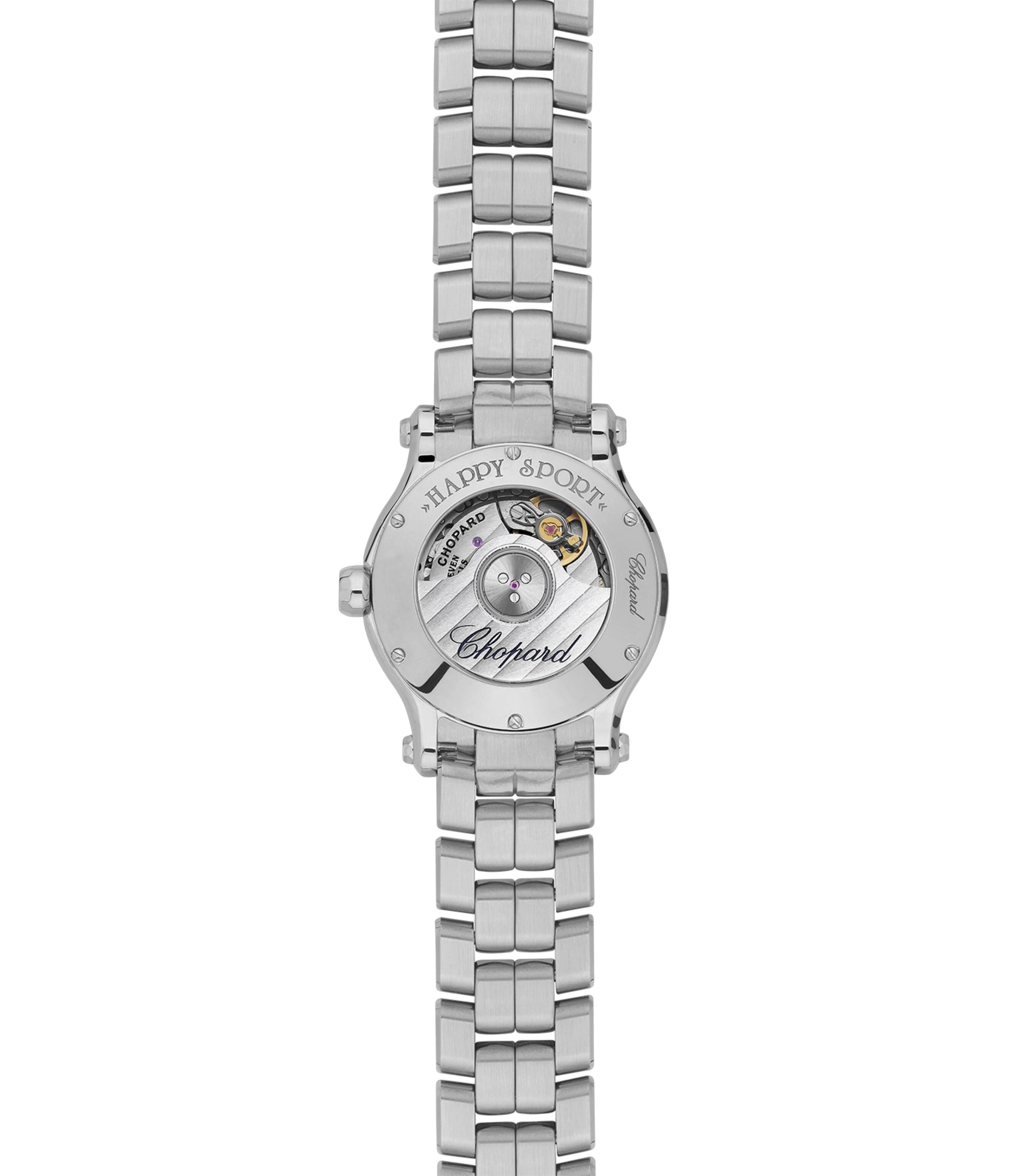 Stainless Steel Happy Sport Automatic Watch 30mm STAINLESS STEEL Image 3
