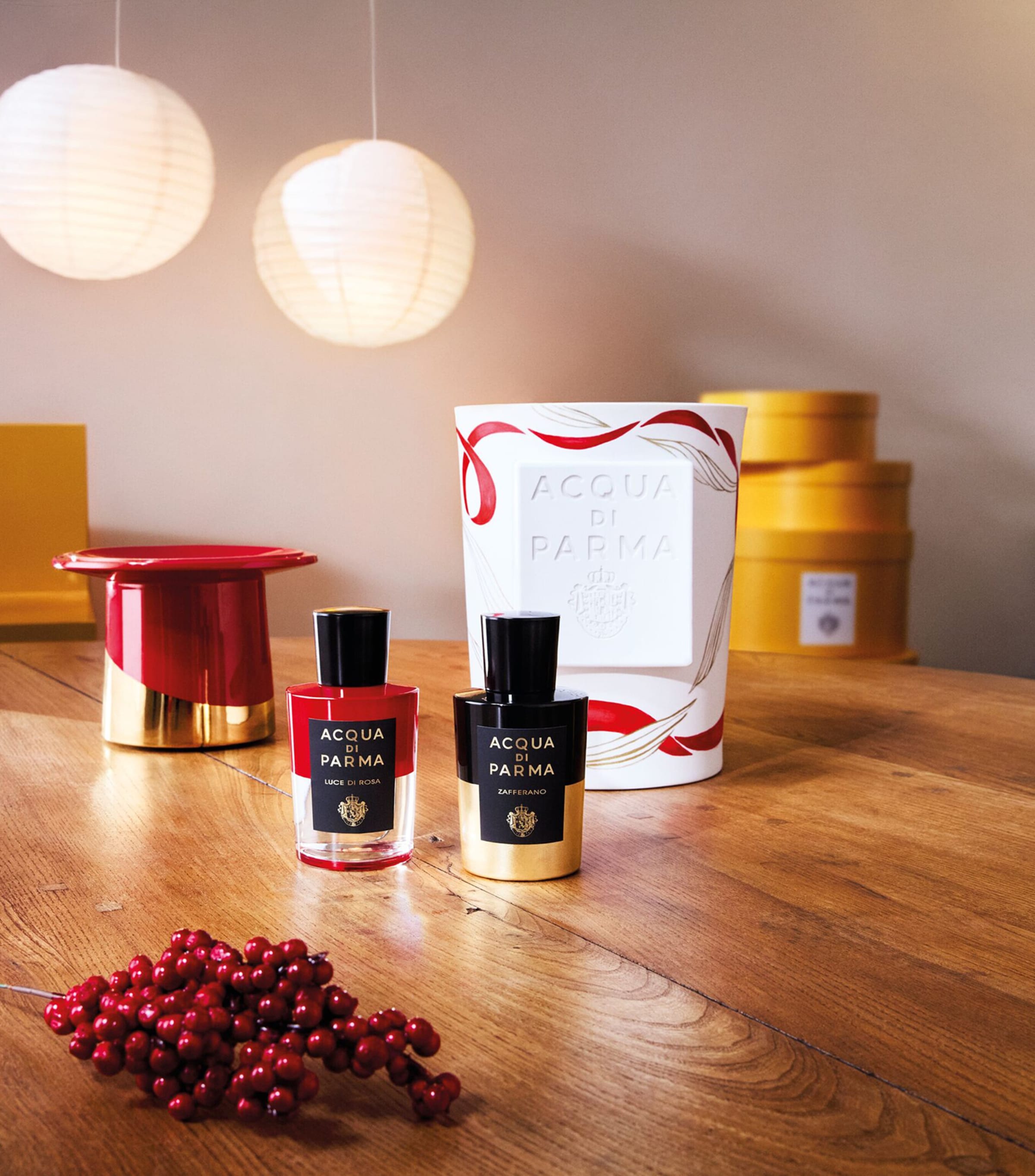 Legàmi Chapeau! Zafferano And Luce di Rosa Scented Candle Set NO COLOUR Image 8