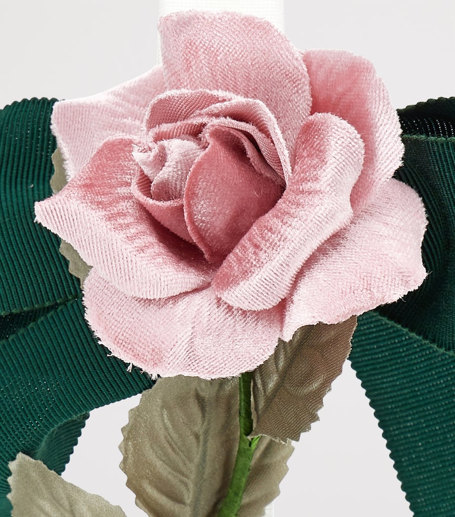 Velvet Flower Headband ROSA FAIRYTALE Image 3