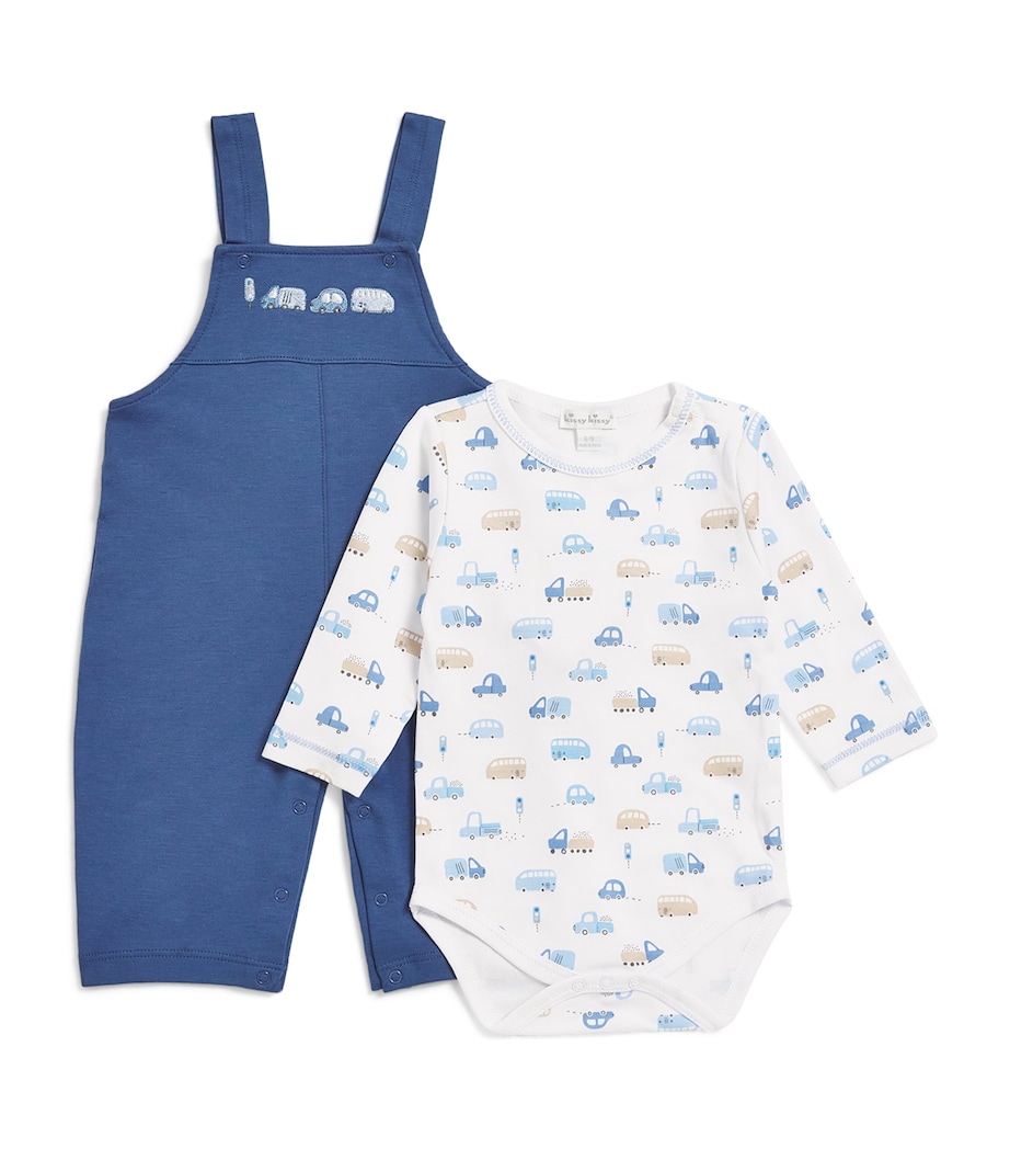 Pima Cotton Stop & Go Top and Overalls Set (0-24 Months) K999MULTI Image 1