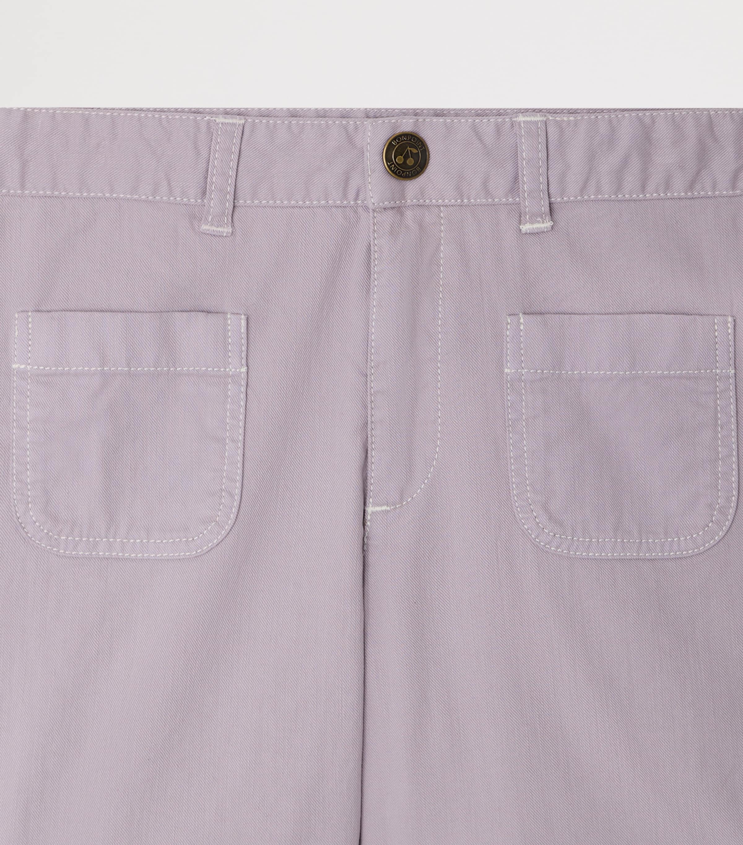Organic Denim Eureka Shorts (4-8 Years) LILAS Image 3