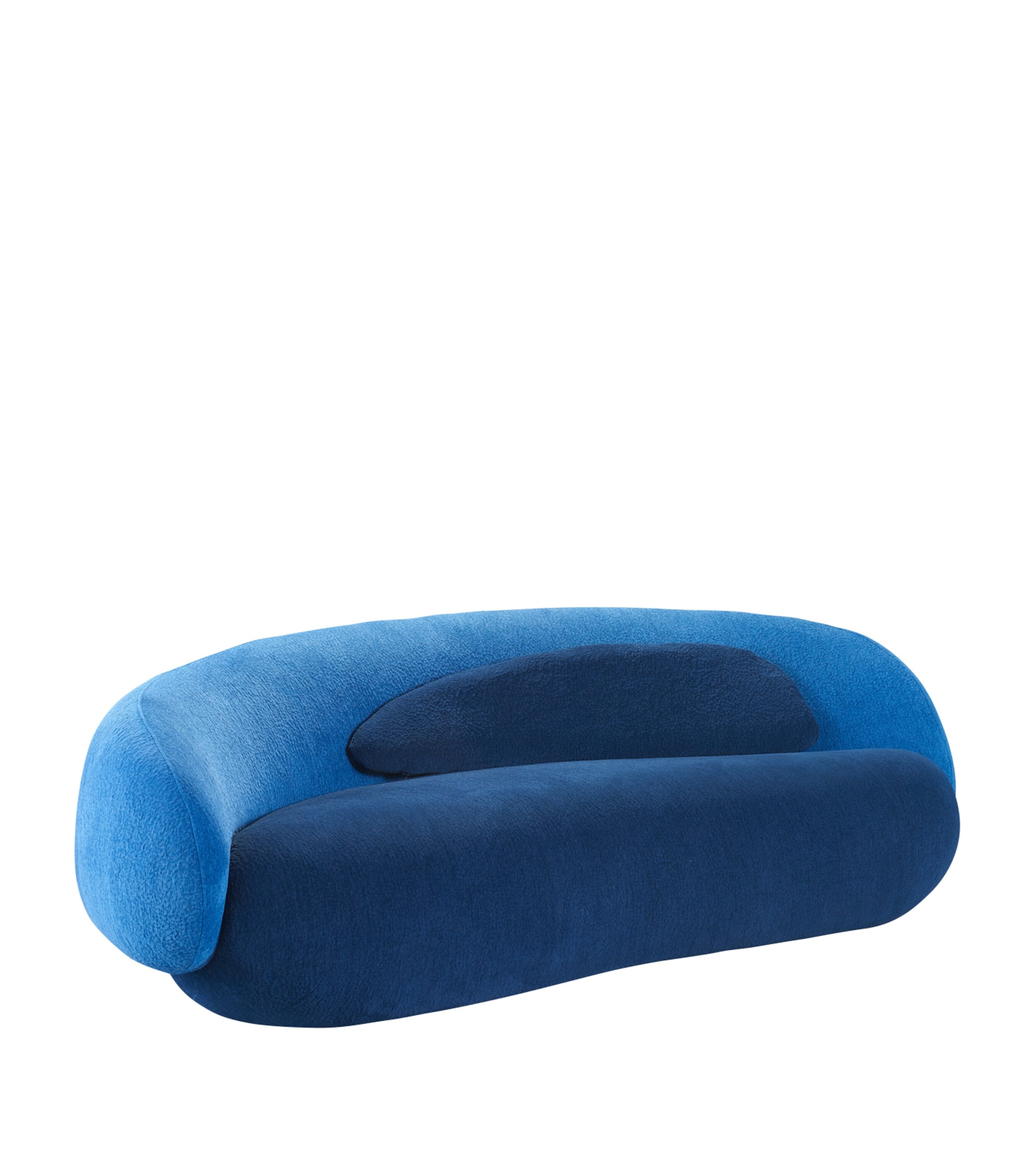 Roche Bobois Dream 3-Seater Sofa Denim Image 4