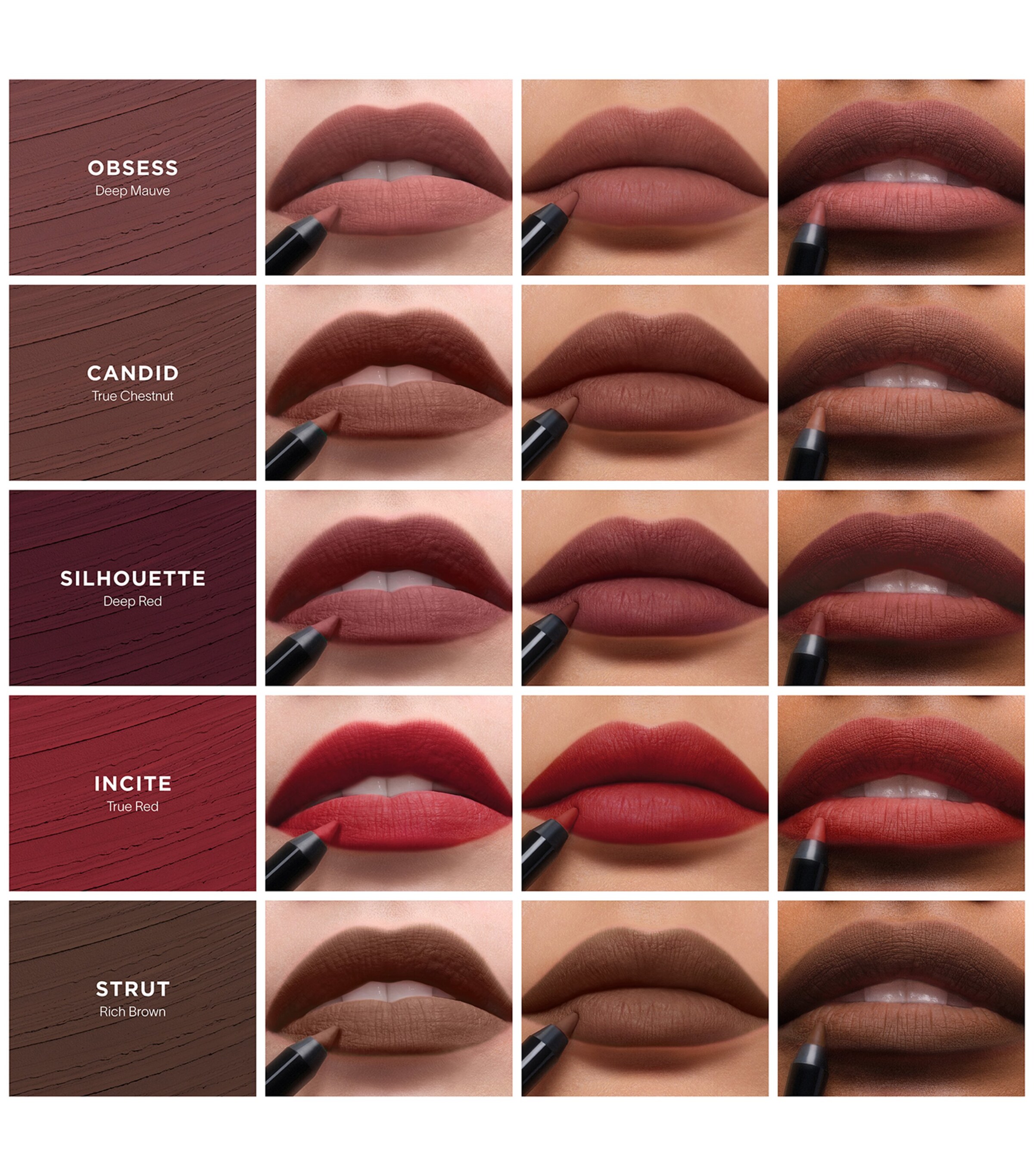Hourglass Shape and Sculpt Lip Liner Silhouette Image 5