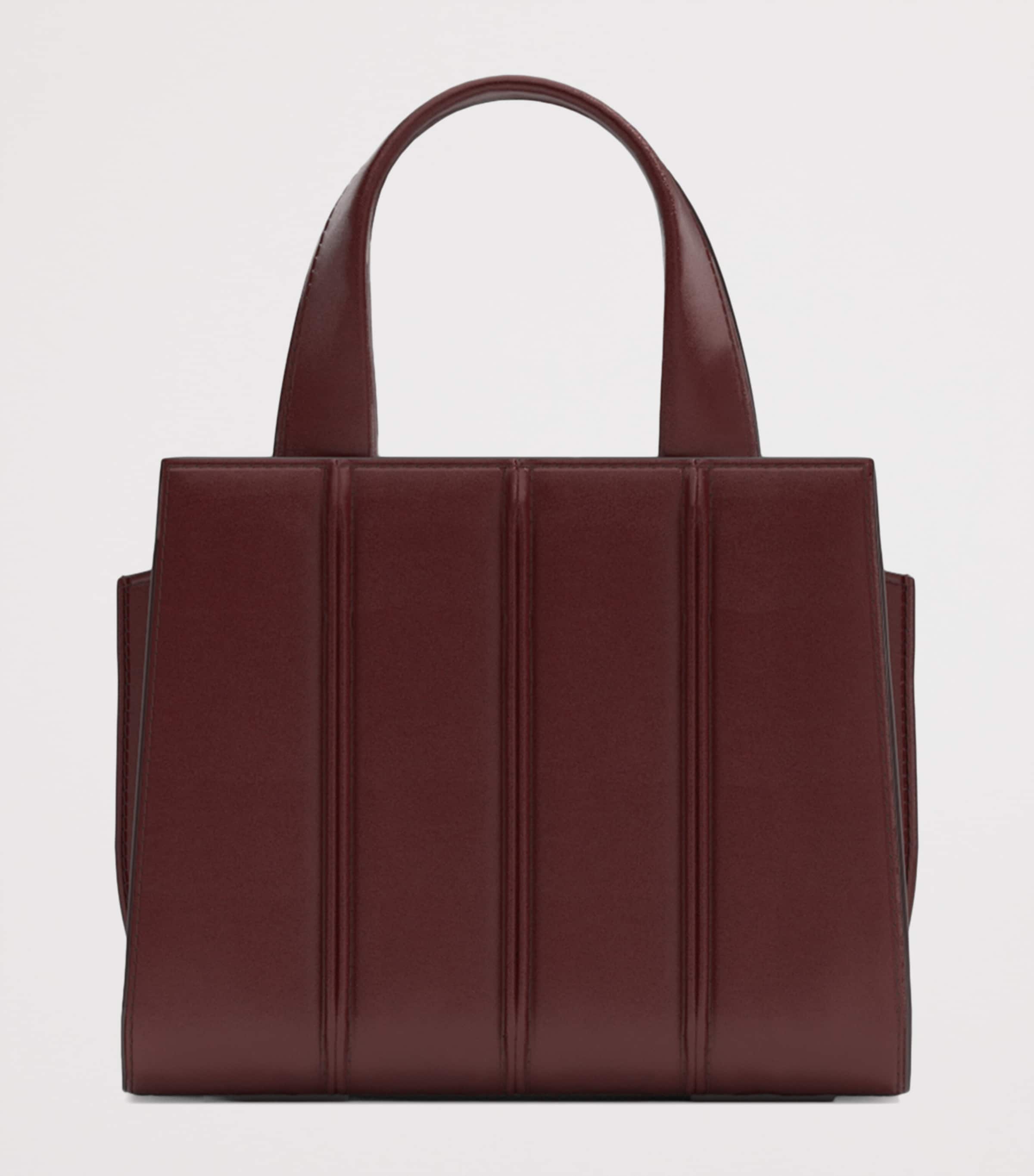 Max Mara Micro Quilted Whitney Top-Handle Bag Red Image 3