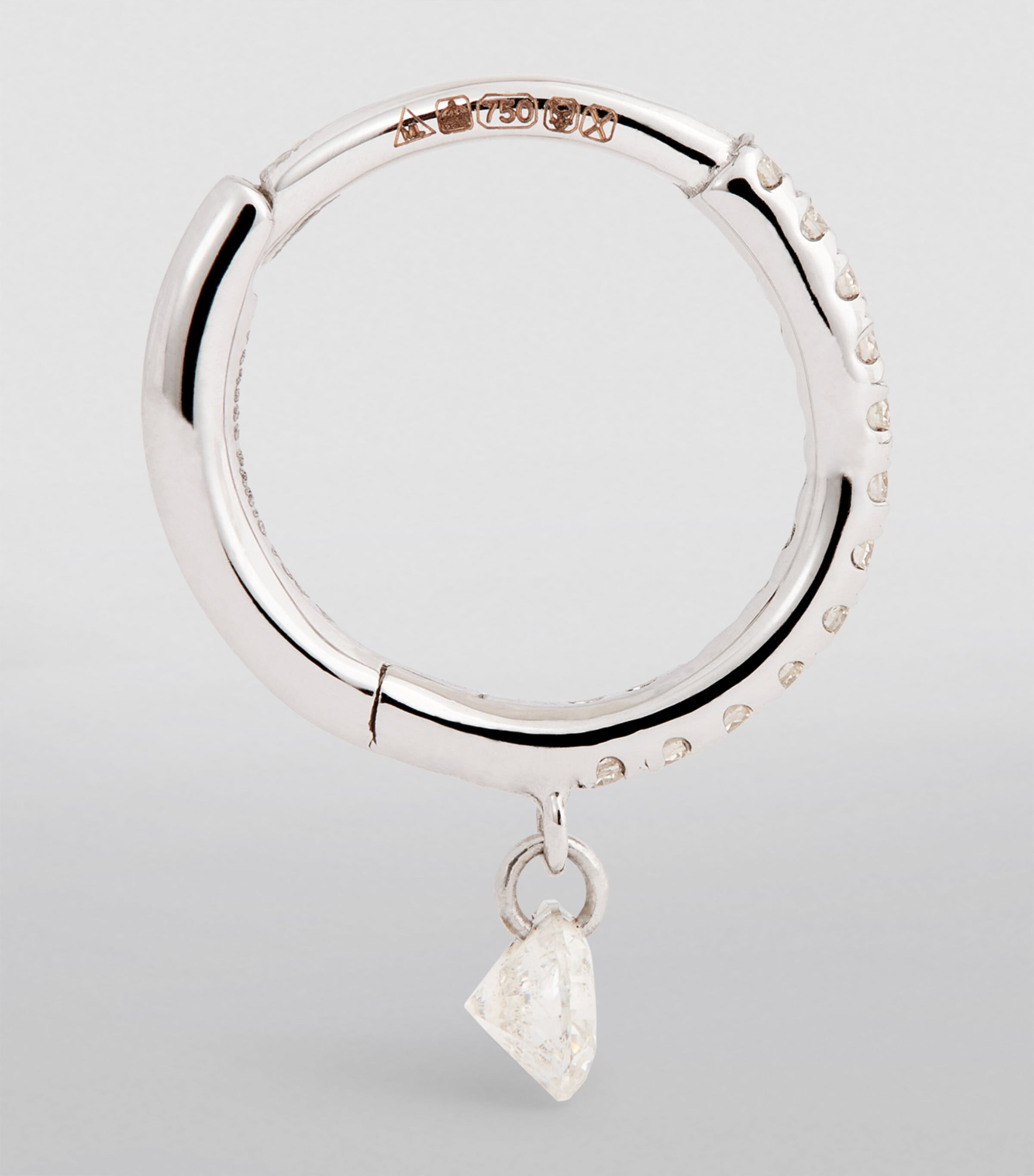 Persée White Gold and Diamond Danae Single Earring White Gold Image 3