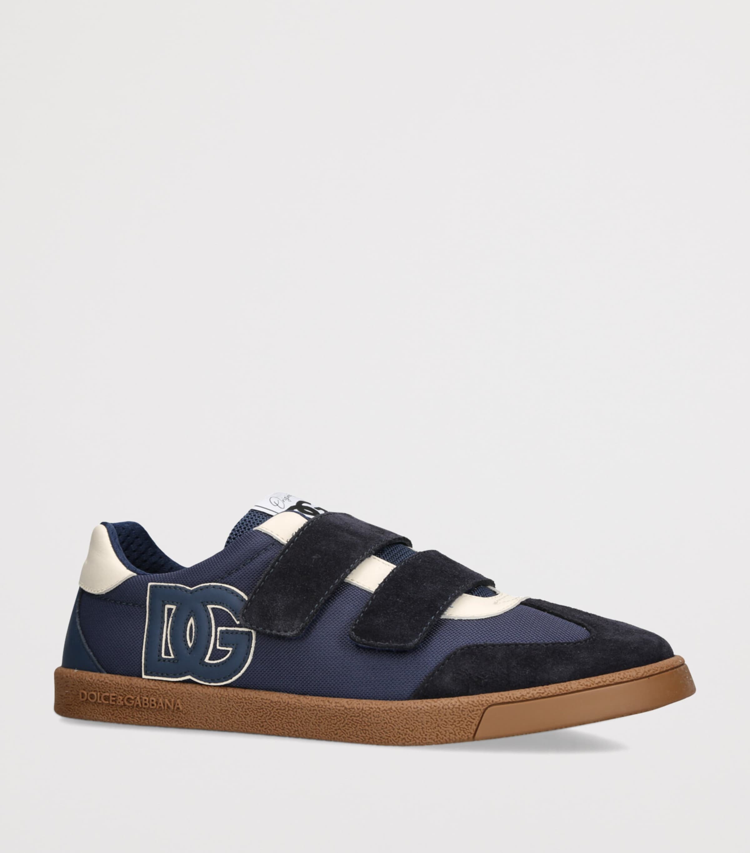 Suede-Blend DG Sneakers BLUE/DARK Image 3