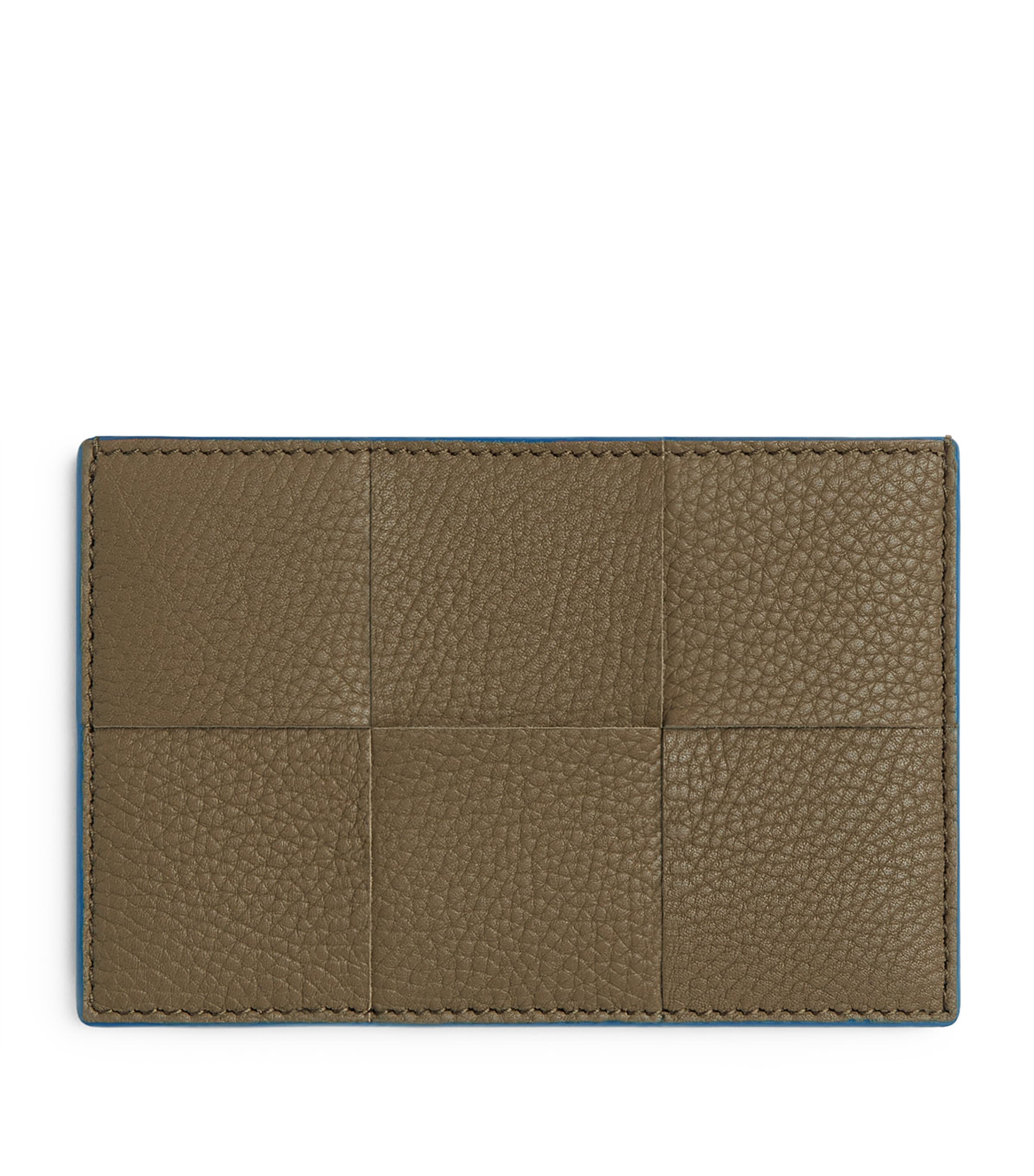 BOTTEGA VENETA LEATHER CASSETTE CARD HOLDER 