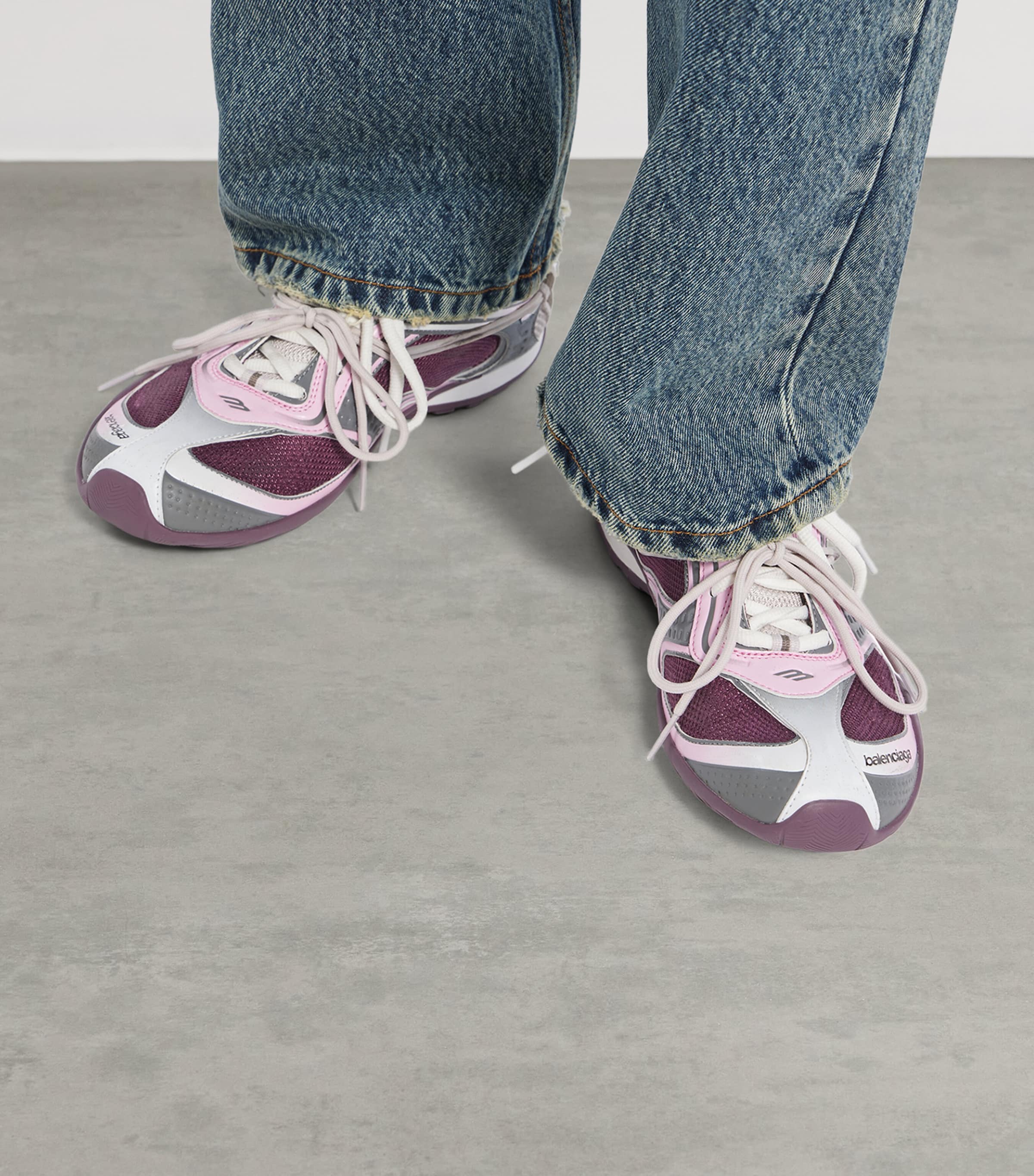 Balenciaga Radar Gradient Lines Sneakers Image 2