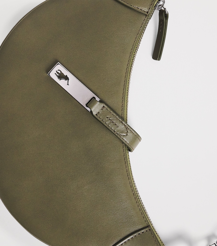 Mini Leather ID Shoulder Bag BASIL Image 4