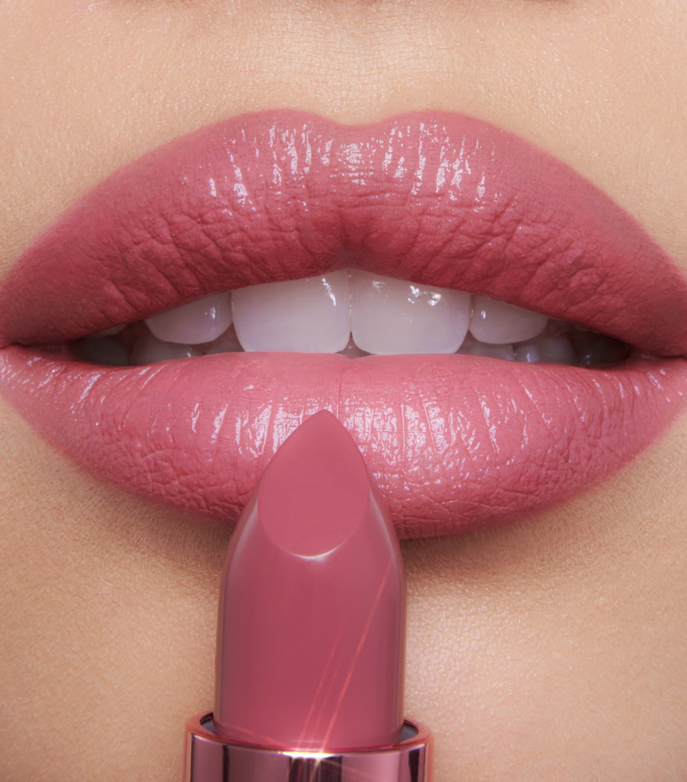 Hollywood Beauty Icon K.I.S.S.I.N.G Lipstick ROSE TO FAME Image 2