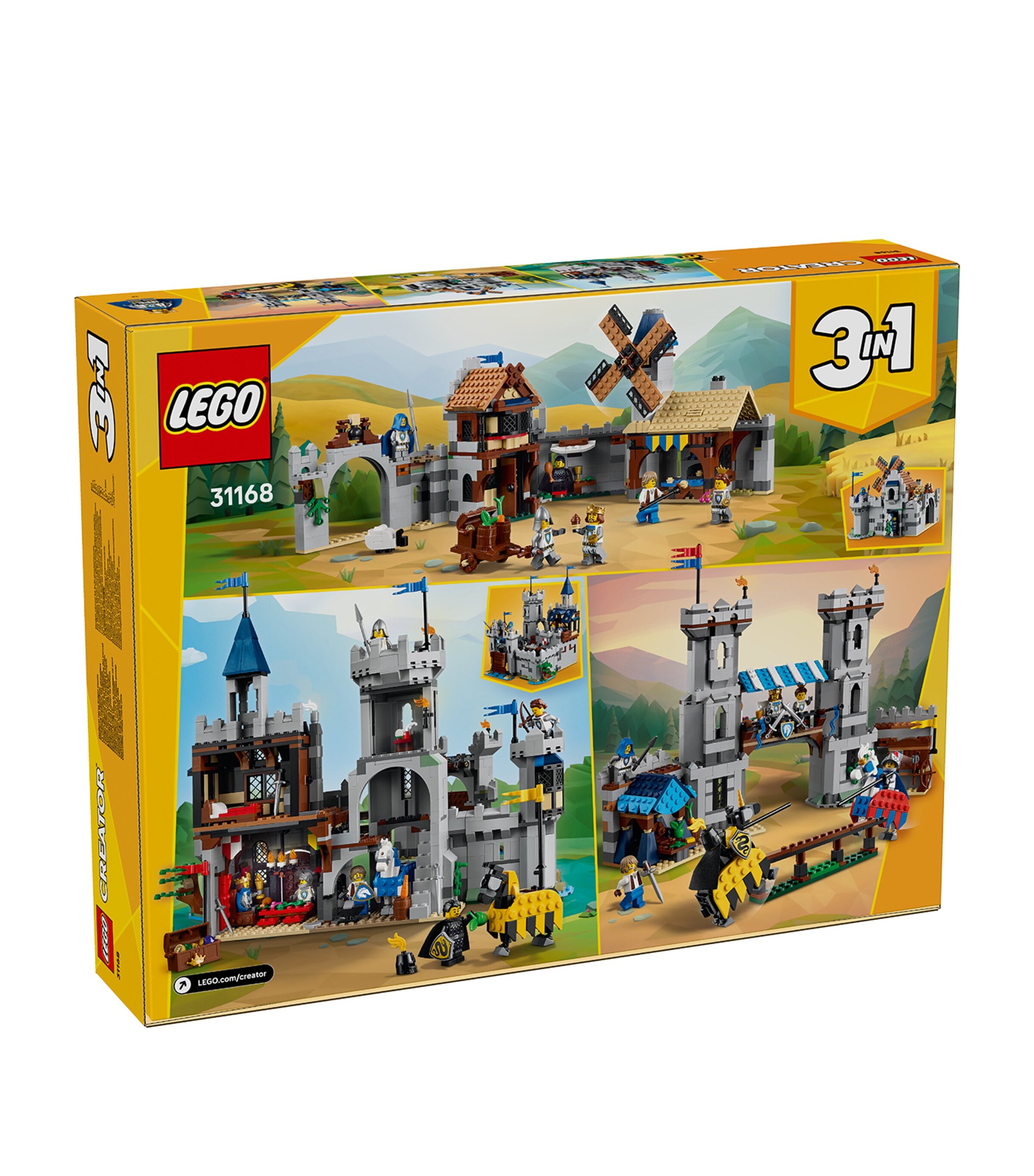 LEGO Creator Medieval Horse Knight Castle 31168 MULTI Image 4