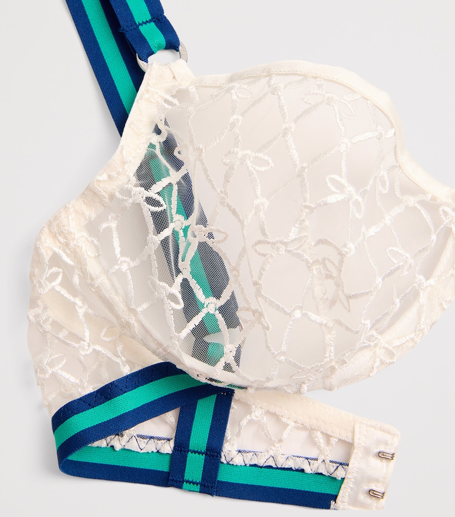 Mesh Serena Demi Bra 0300 IVORY Image 4