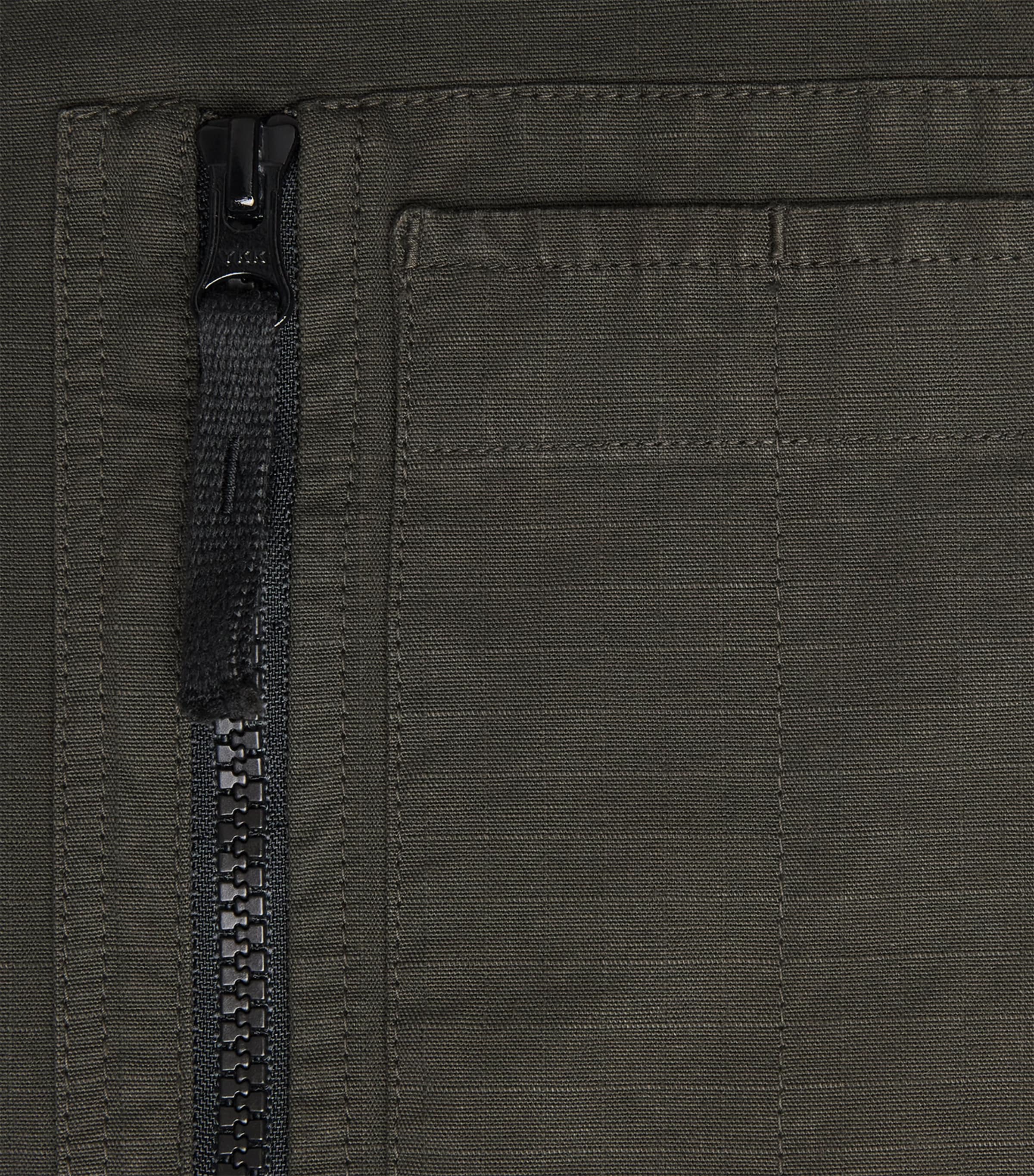 Stone Island Mens Organic Cotton Ripstop Hooded Overshirt Image 6