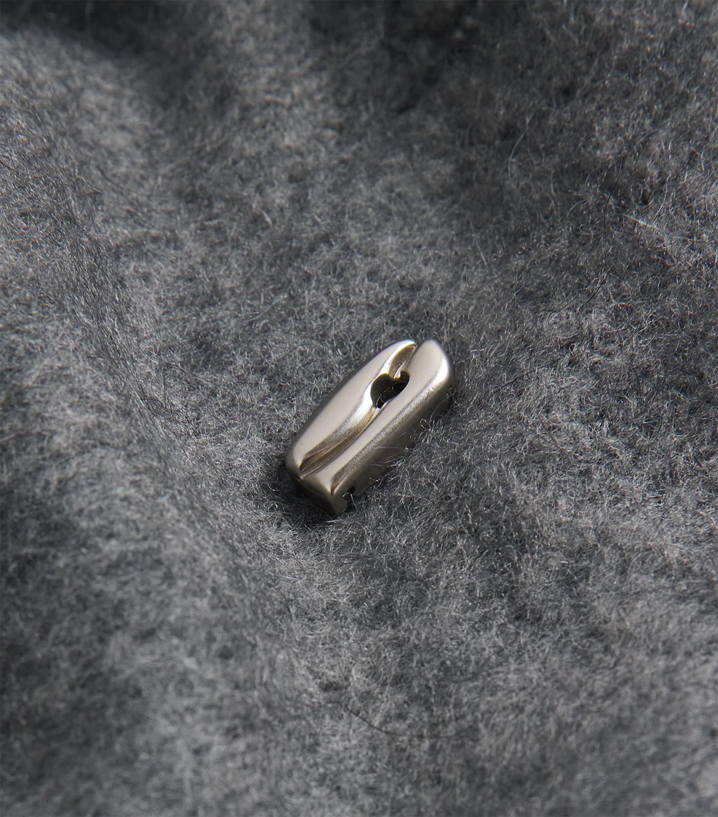 Le 17 Septembre Mens Knit Sweater Charcoal Image 5