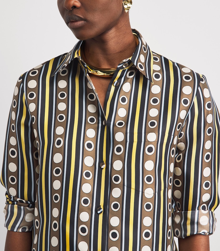 La Doublej Womens Silk Printed Shirt Sanctuary Image 3