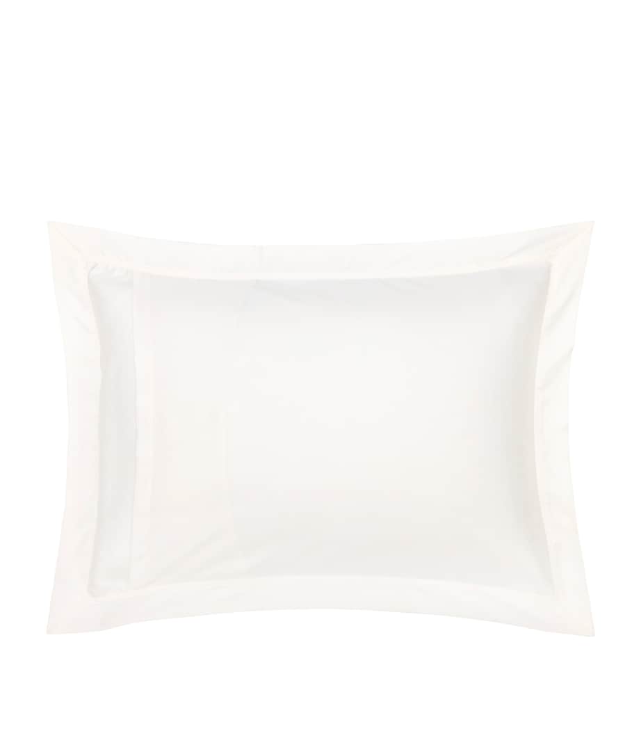 Yves Delorme Couture Egyptian Cotton Prodige Oxford Pillowcase (50cm x 70cm) Creme Image 2
