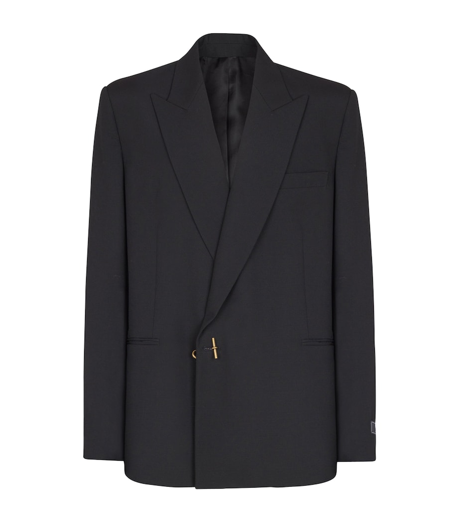 Wool Blazer 0PA NOIR Image 1