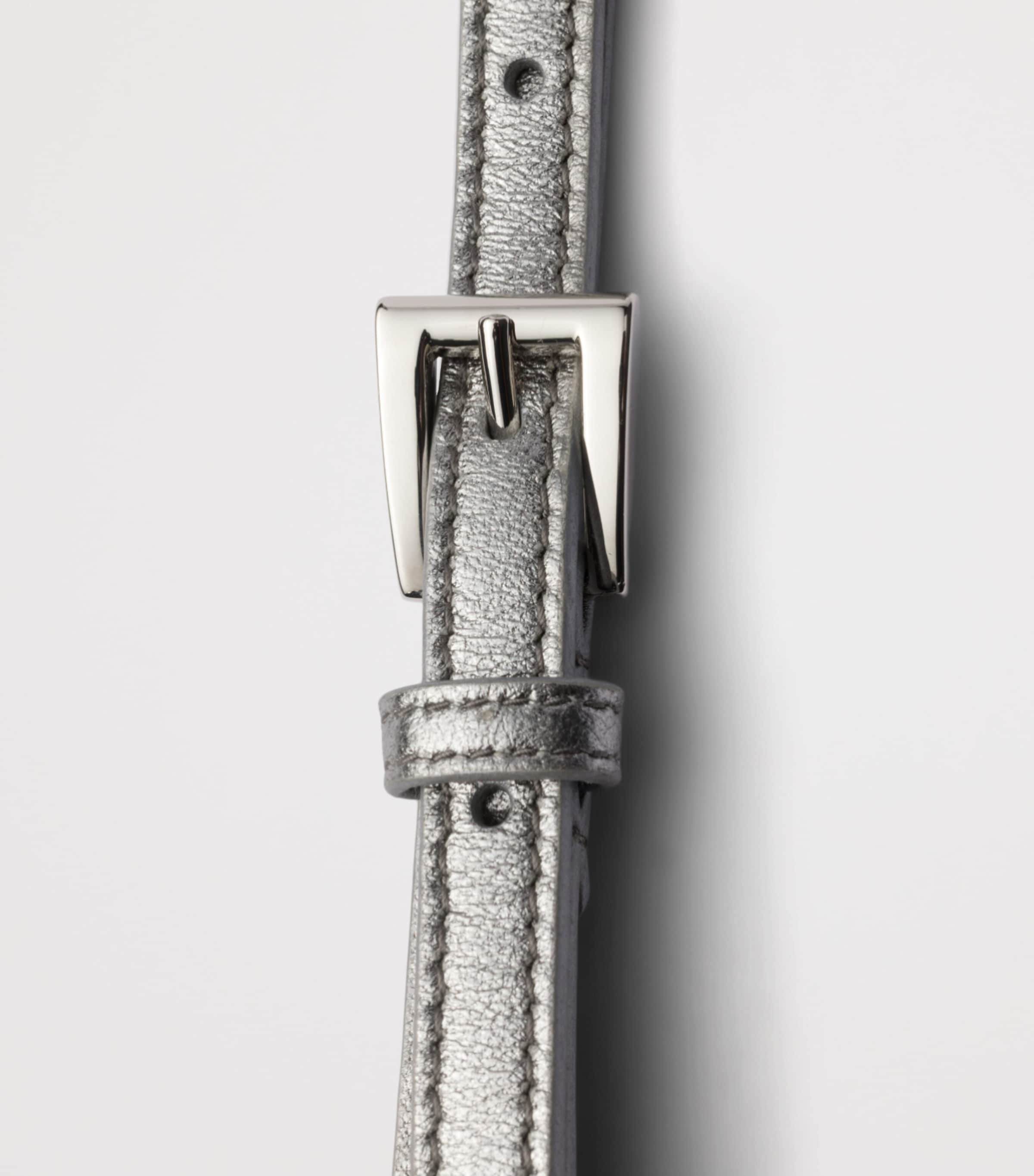 Nappa Leather Metallic Belt F0135 Image 3