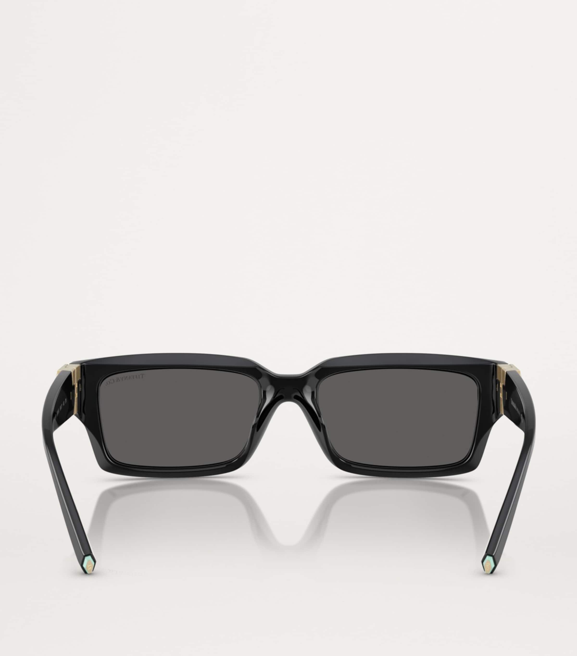 Tiffany & Co. Acetate Rectangular Sunglasses Image 4