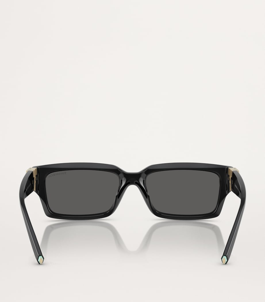Tiffany & Co. Acetate Rectangular Sunglasses Image 4